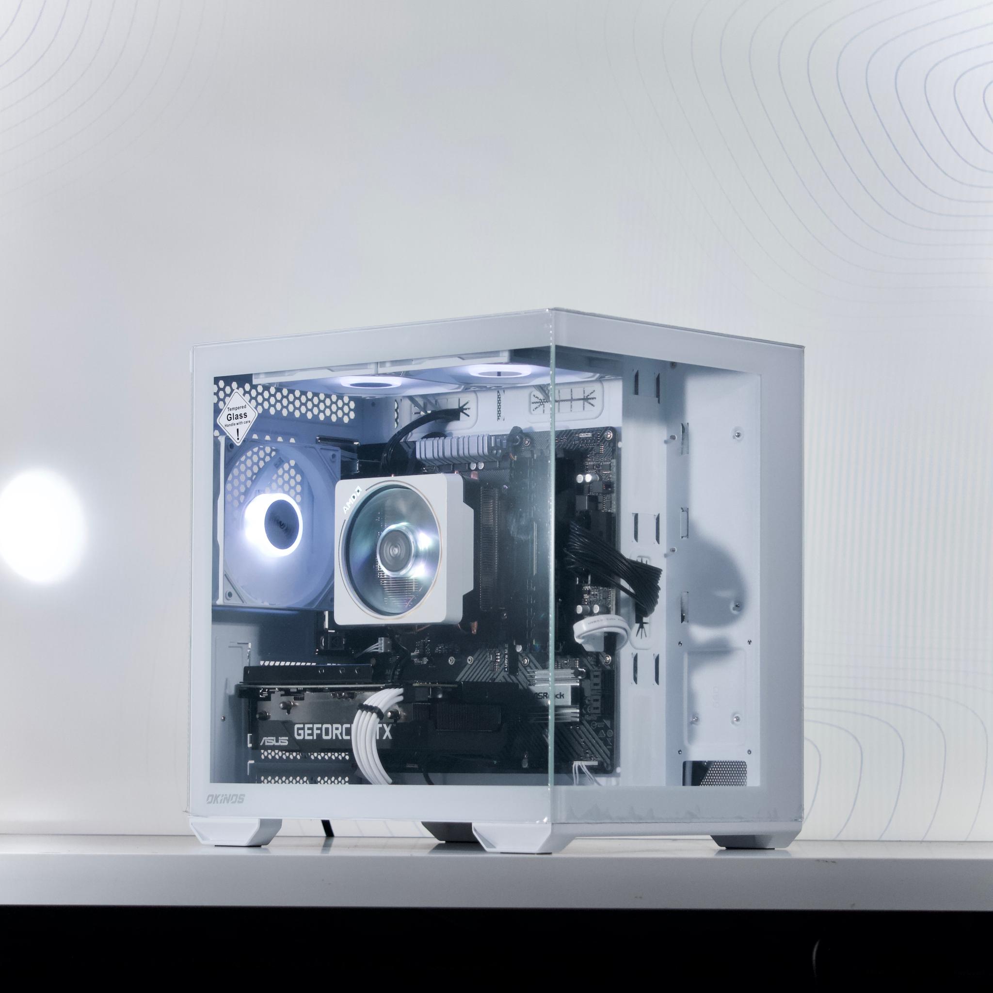 🔥12GB RTX 3060 + Ryzen 5500 | 16GB DDR4 | 1TB NVMe | WIFI/BT | 1080p/1440p Gaming PC | $770.99