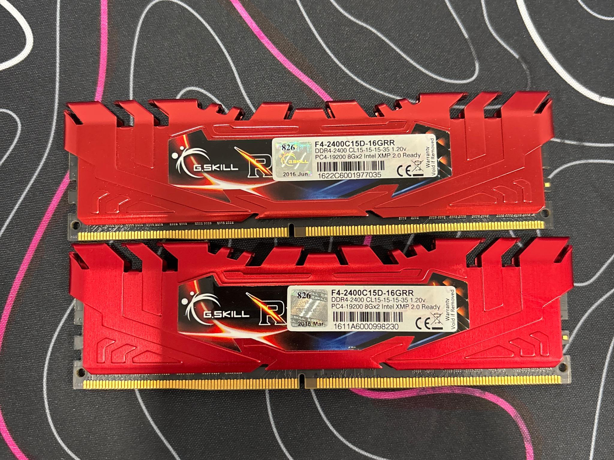 G.Skill Ripjaws 4 16GB DDR4-2933 (2x8GB)