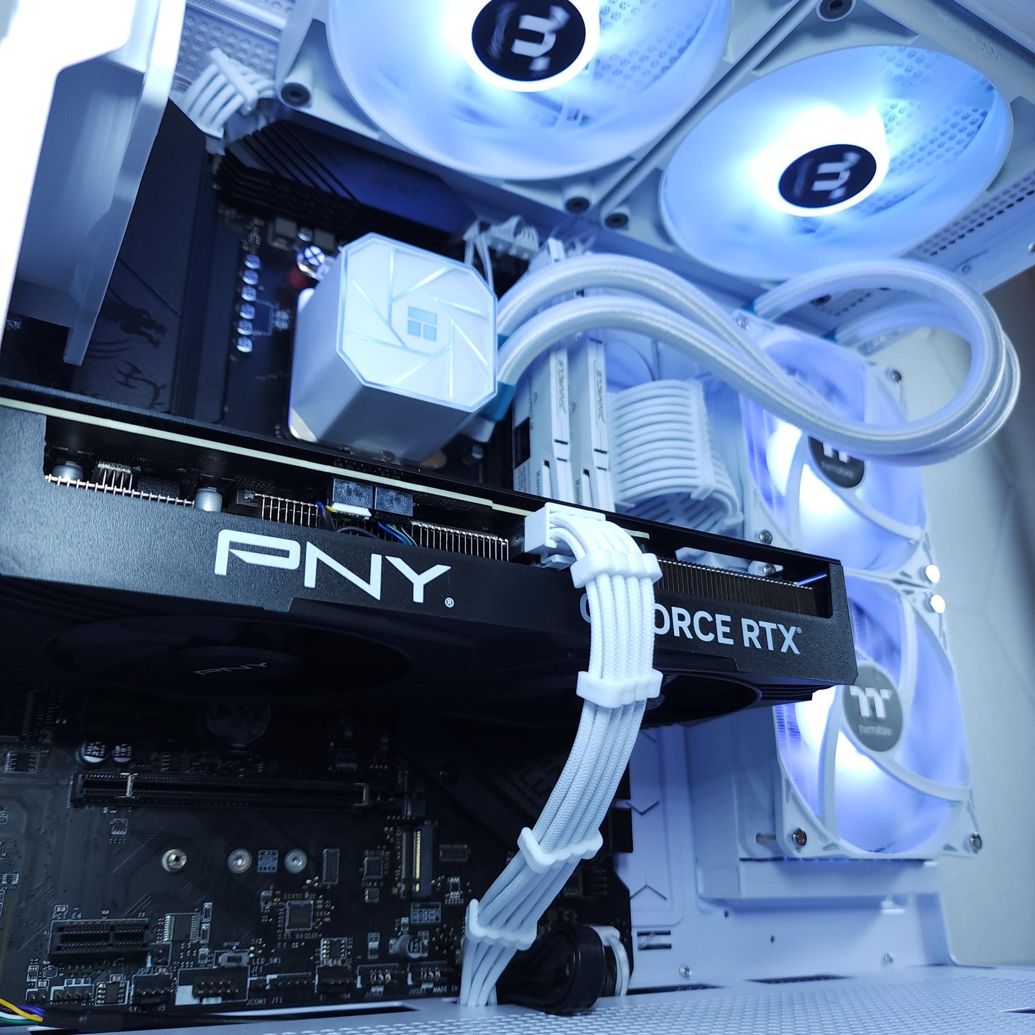 🤍RTX 4070●Ryzen 7 5800X●1080p/1440p Gaming Computer