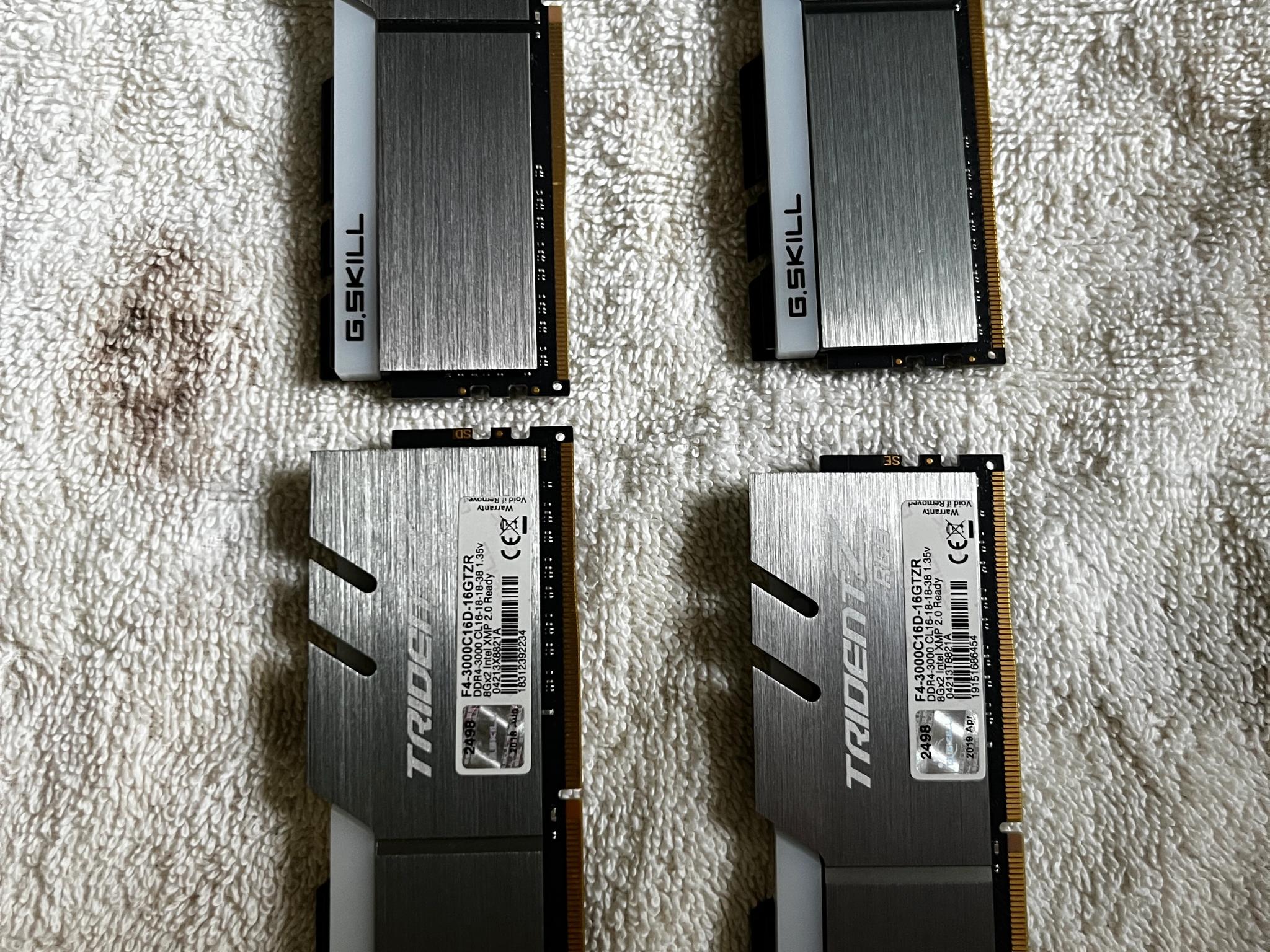 G. SKILL Trident Z RGB 32GB (4 x 8GB) PC4-24000 (DDR4-3000) Memory