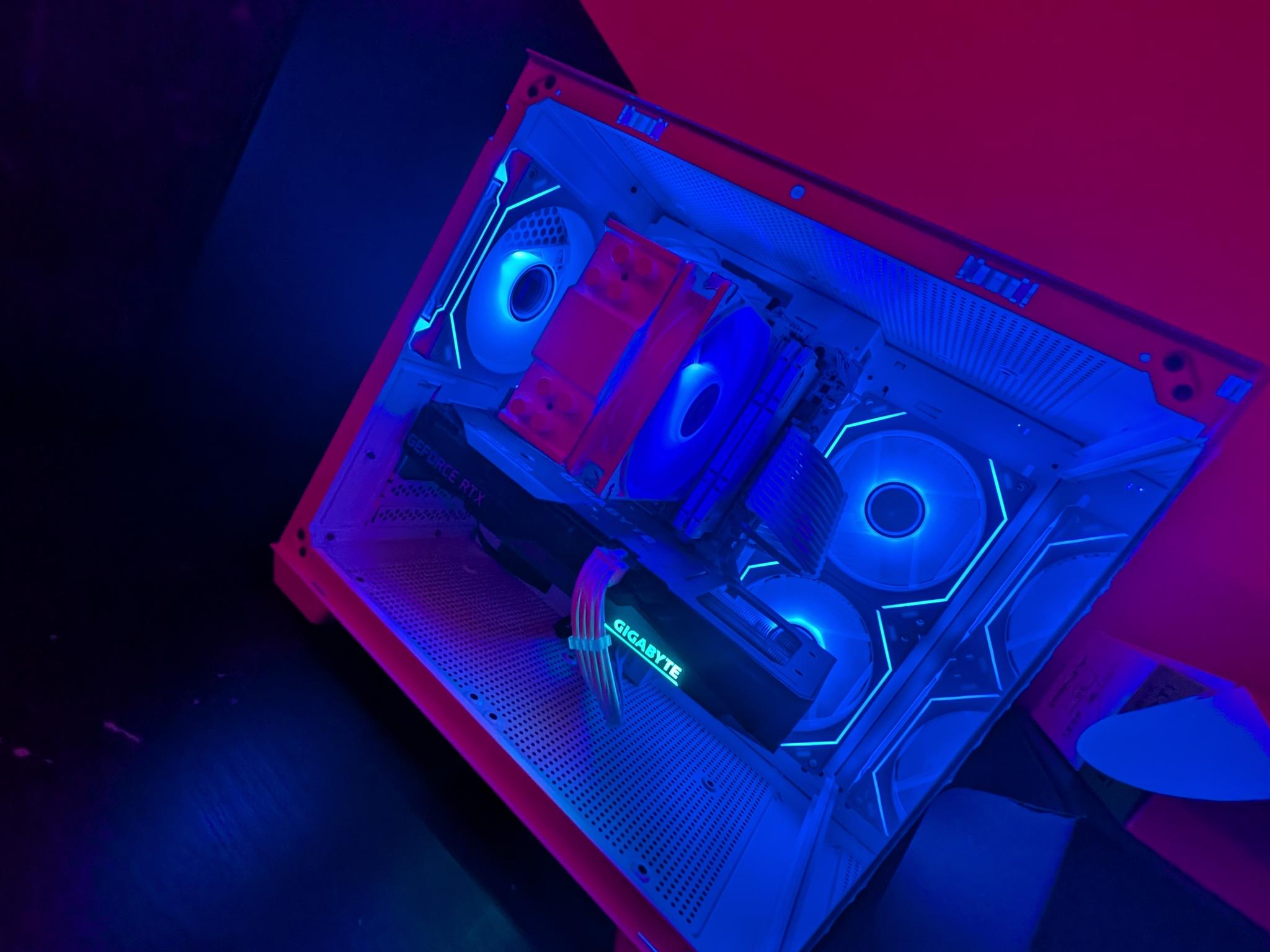WHITE PC / 5600G/ 3060ti / 16gb/ 1tb