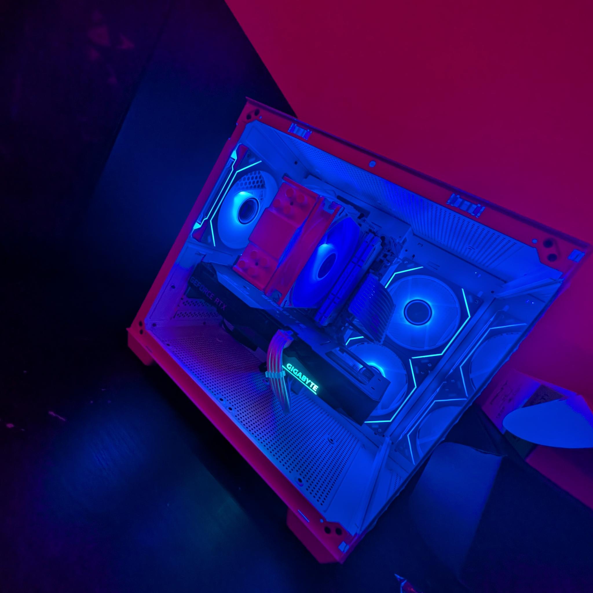 WHITE PC / 5600G/ 3060ti / 16gb/ 1tb
