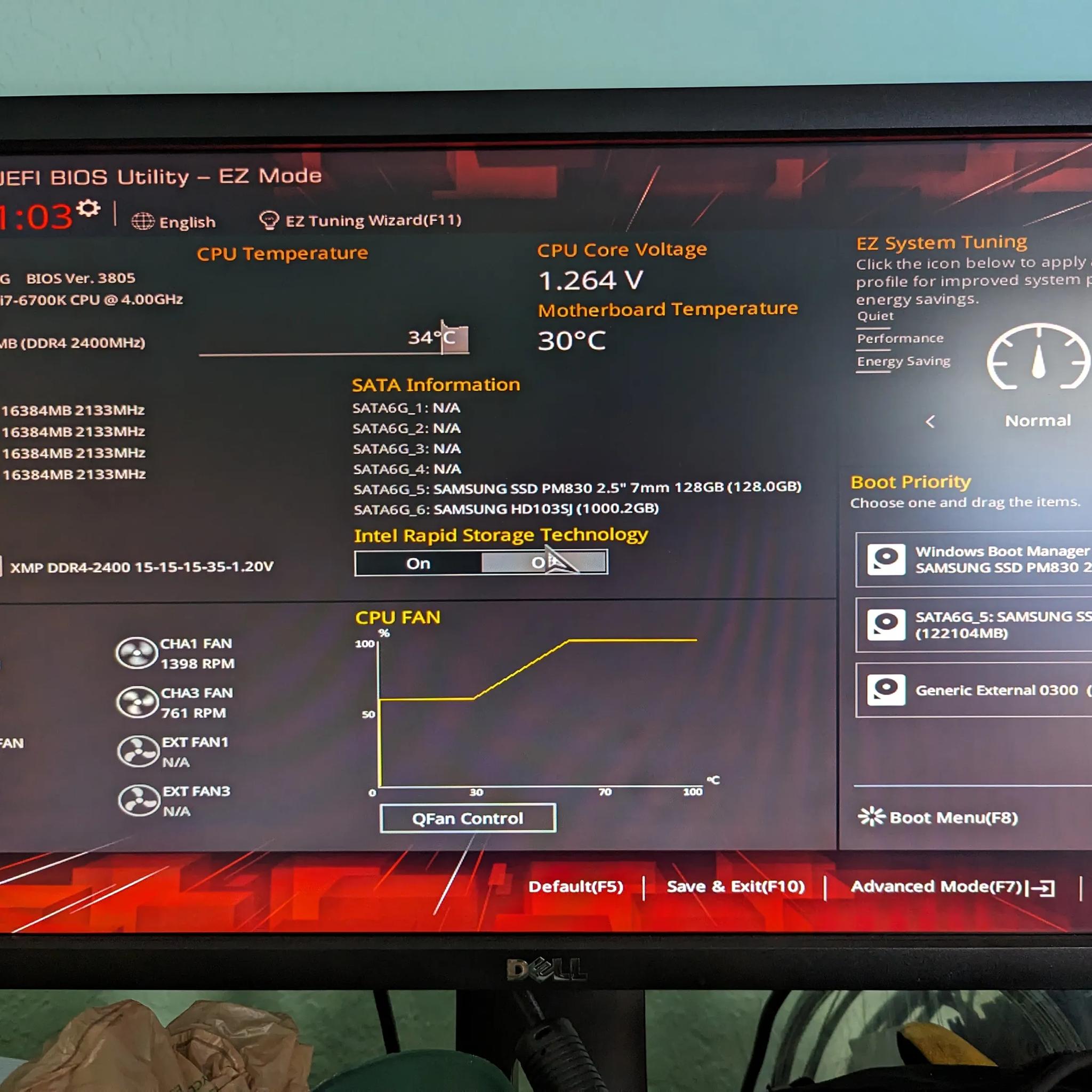 The Modest Esports rig i7 6700K 64GB RAM RX 580 128GB SSD 1TB HDD
