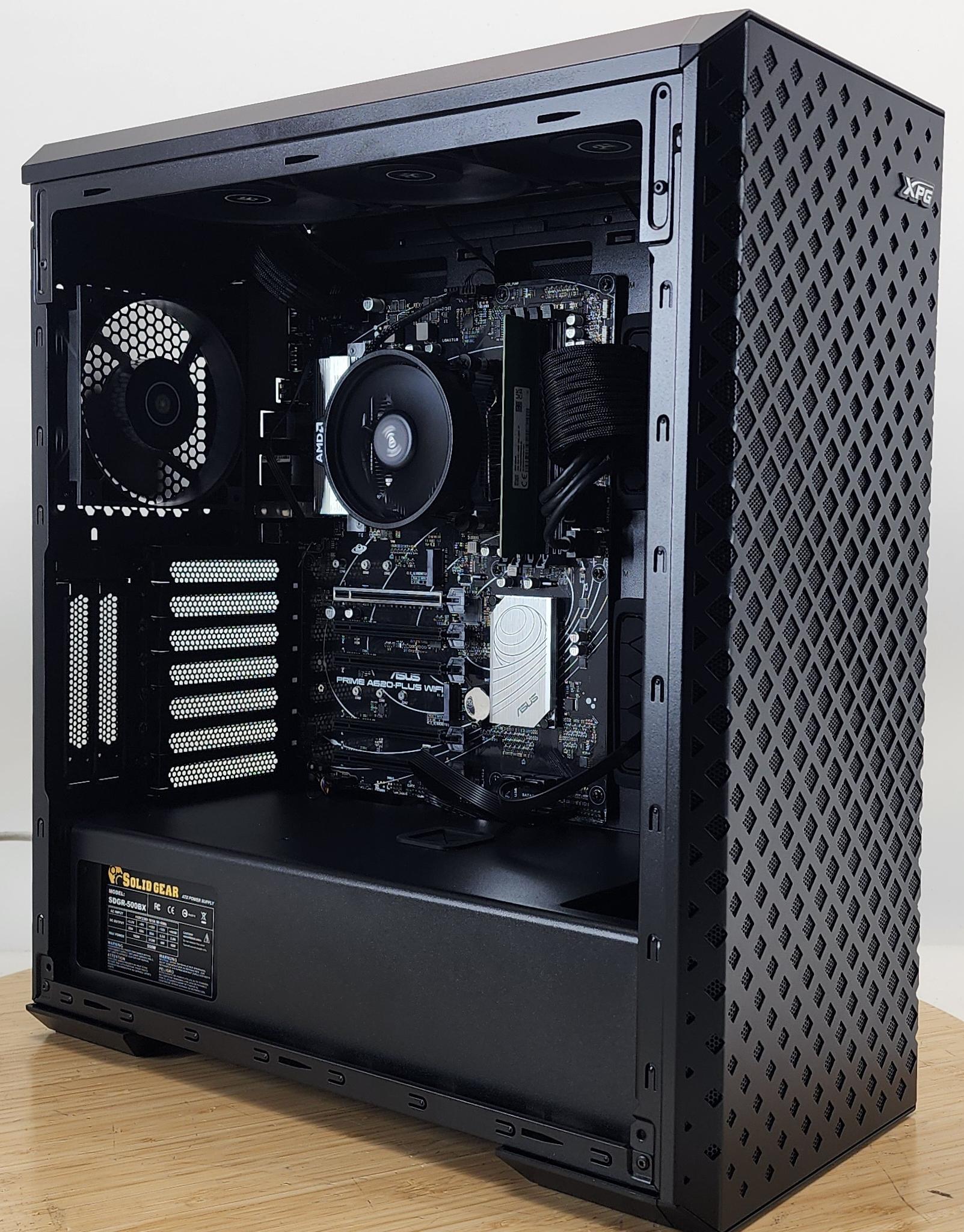 Gaming PC Ryzen 5 8500G 16GB RAM 240GB SSD + 500GB HDD Radeon Graphics  Windows 11 Computer