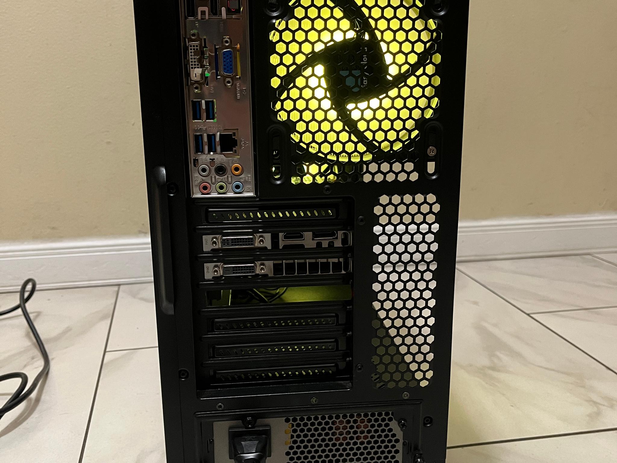 🔥Budget Gaming PC – RGB Case w/ Remote- Intel Core i5-3570K, GTX 780 Ti, 1 TB Storage & 12 GB RAM 🖥️