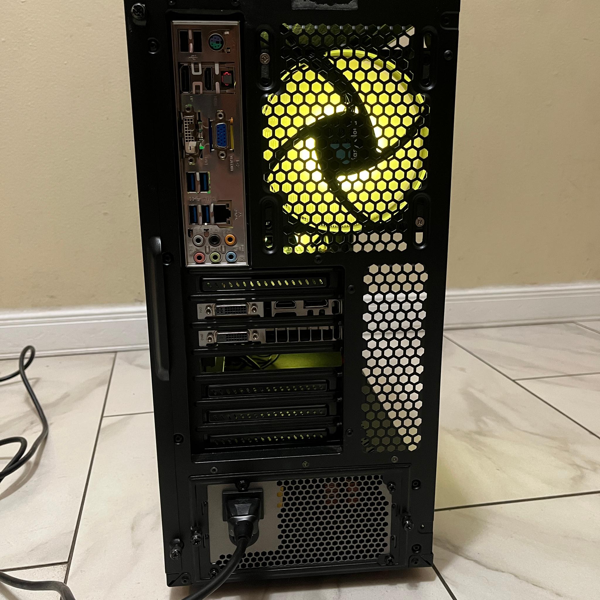 🔥Budget Gaming PC – RGB Case w/ Remote- Intel Core i5-3570K, GTX 780 Ti, 1 TB Storage & 12 GB RAM 🖥️