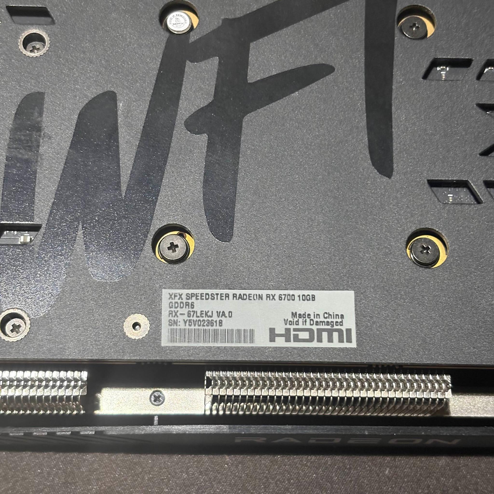 XFX SWFT RX6700 10GB