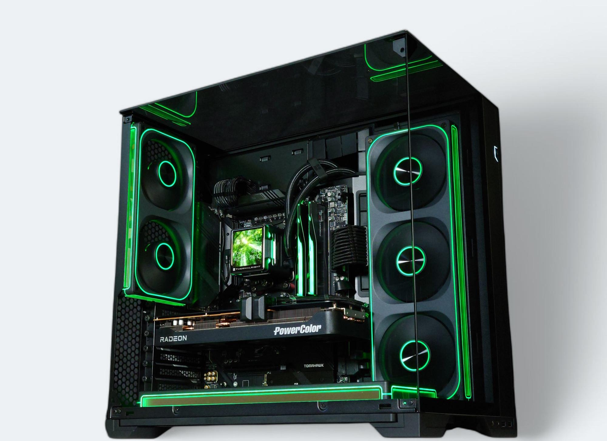 🔥🥷🏻 Ultimate All AMD Gaming PC!🥇AMD RX 9070 XT 16GB🥇AMD Ryzen 7 9800X3D 8 core