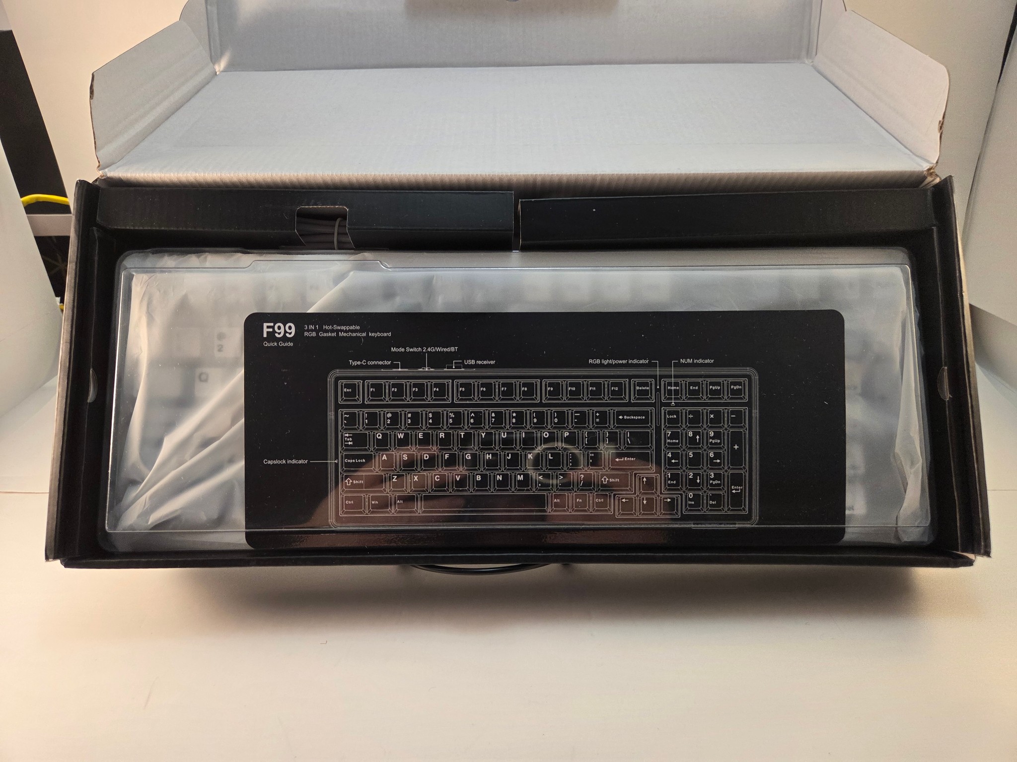 Aula F99 Mechanical Gasket Mounted Keyboard