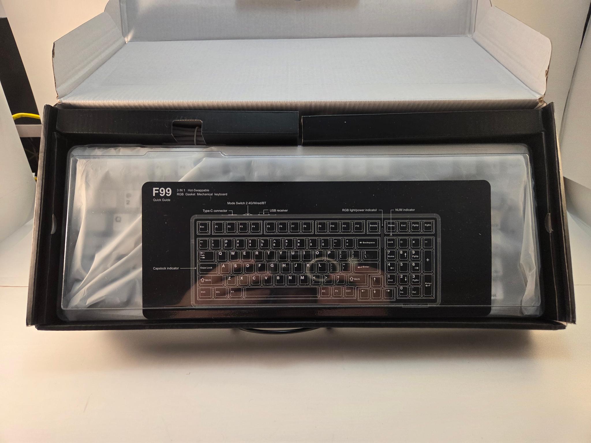 Aula F99 Mechanical Gasket Mounted Keyboard