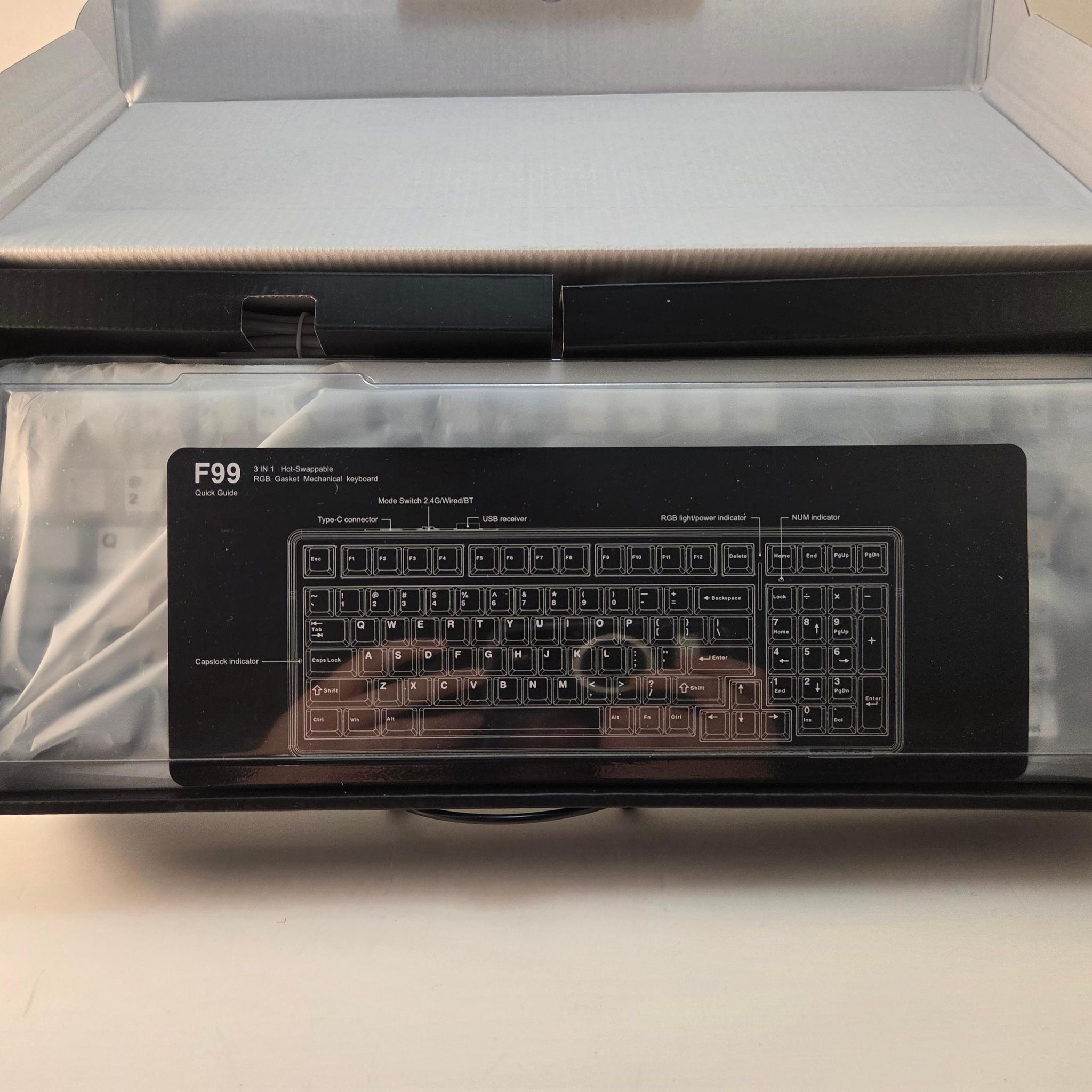 Aula F99 Mechanical Gasket Mounted Keyboard