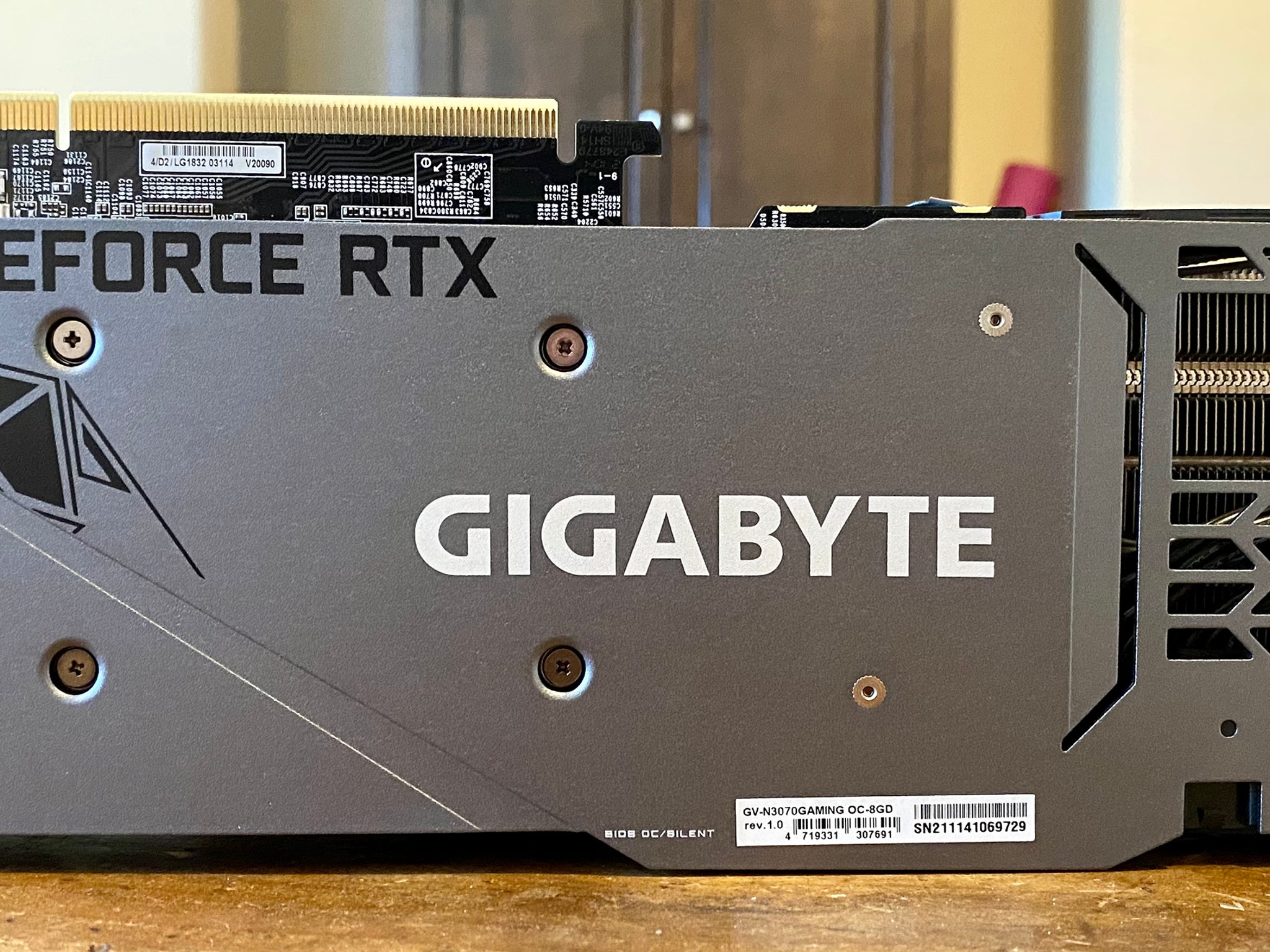 Gigabyte RTX 3070 - Gaming OC