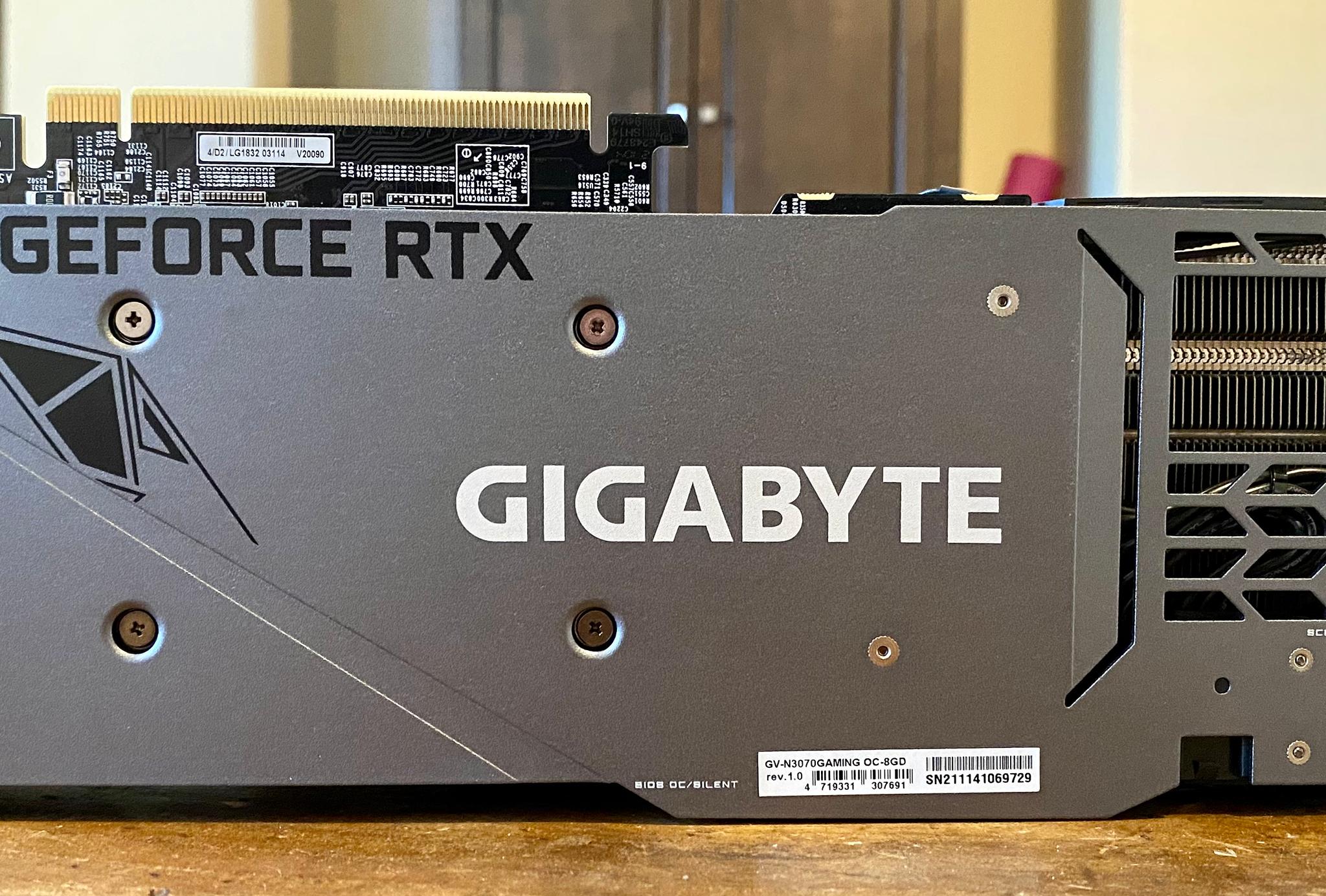 Gigabyte RTX 3070 - Gaming OC