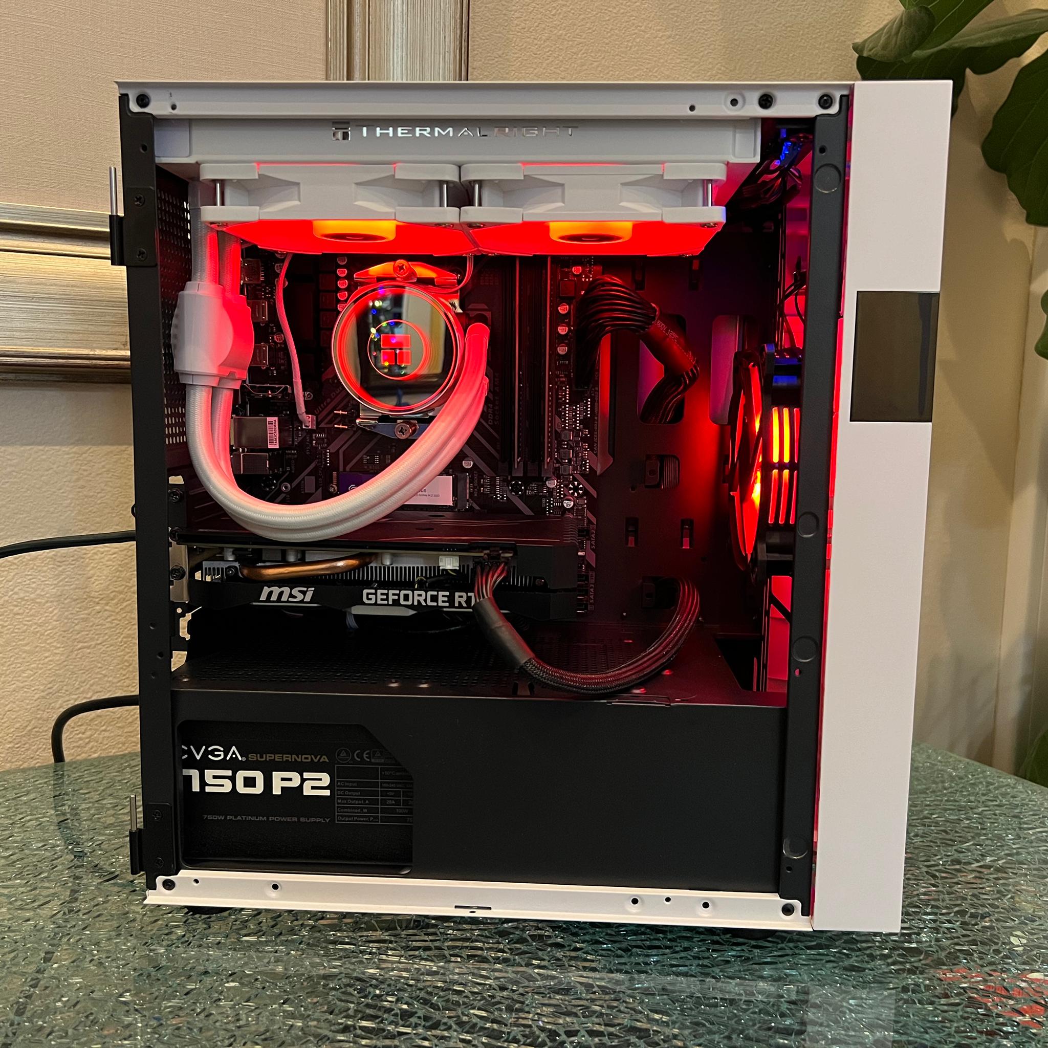 Ryzen 5 3400g / RTX 2060 / 16GB RAM / 1TB NVME SSD / Upgradable Budget Custom Gaming PC
