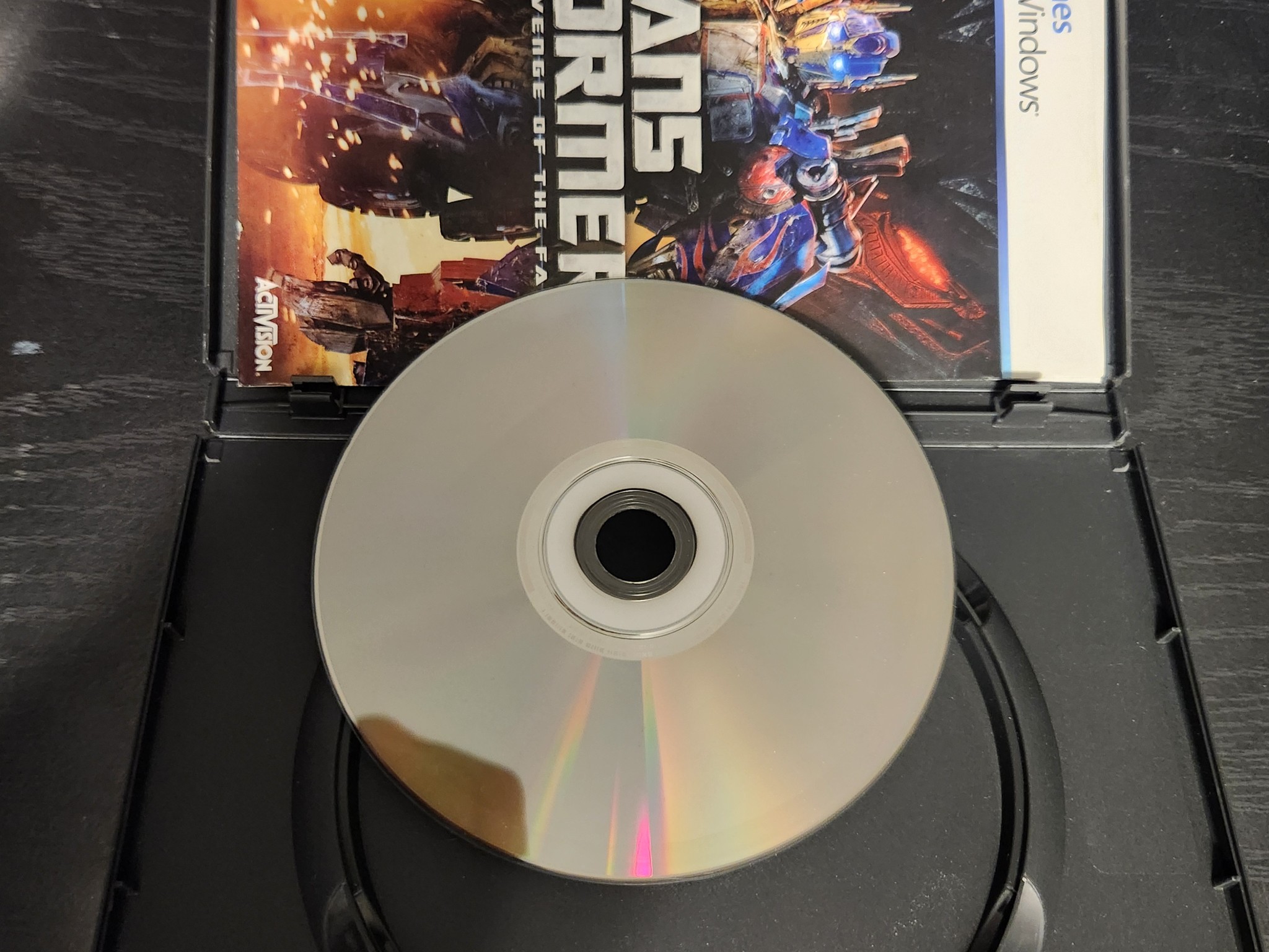 Transformers Revenge of the fallen PC DVD computer game