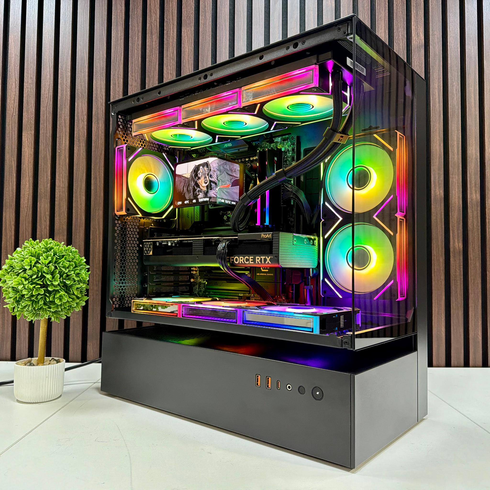 RTX 4080 Super | Ryzen 9850X3D | 64GB DDR5 | 2TB M.2 | 1200 Watt Gold PSU | LCD AIO