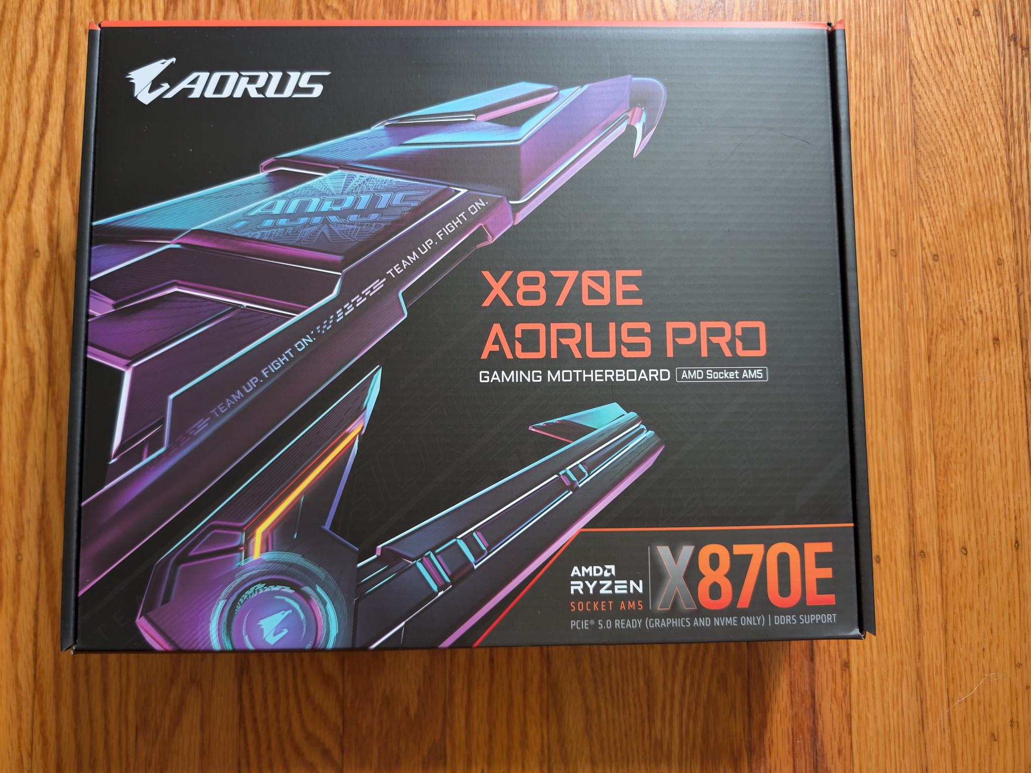 Brand New Ryzen 7 9800X3D + Gigabyte X870E AORUS PRO