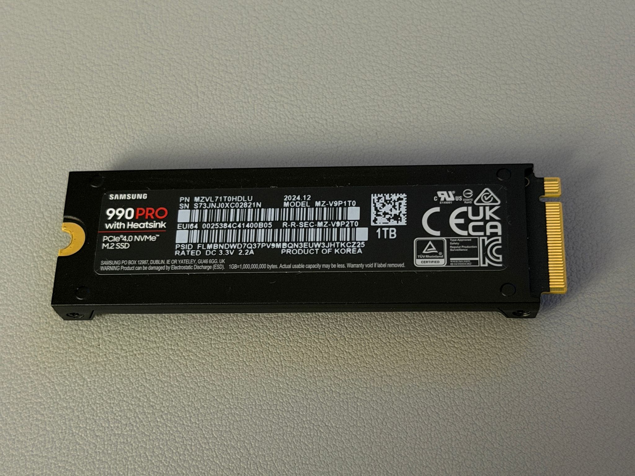 990 Pro 1TB SSD