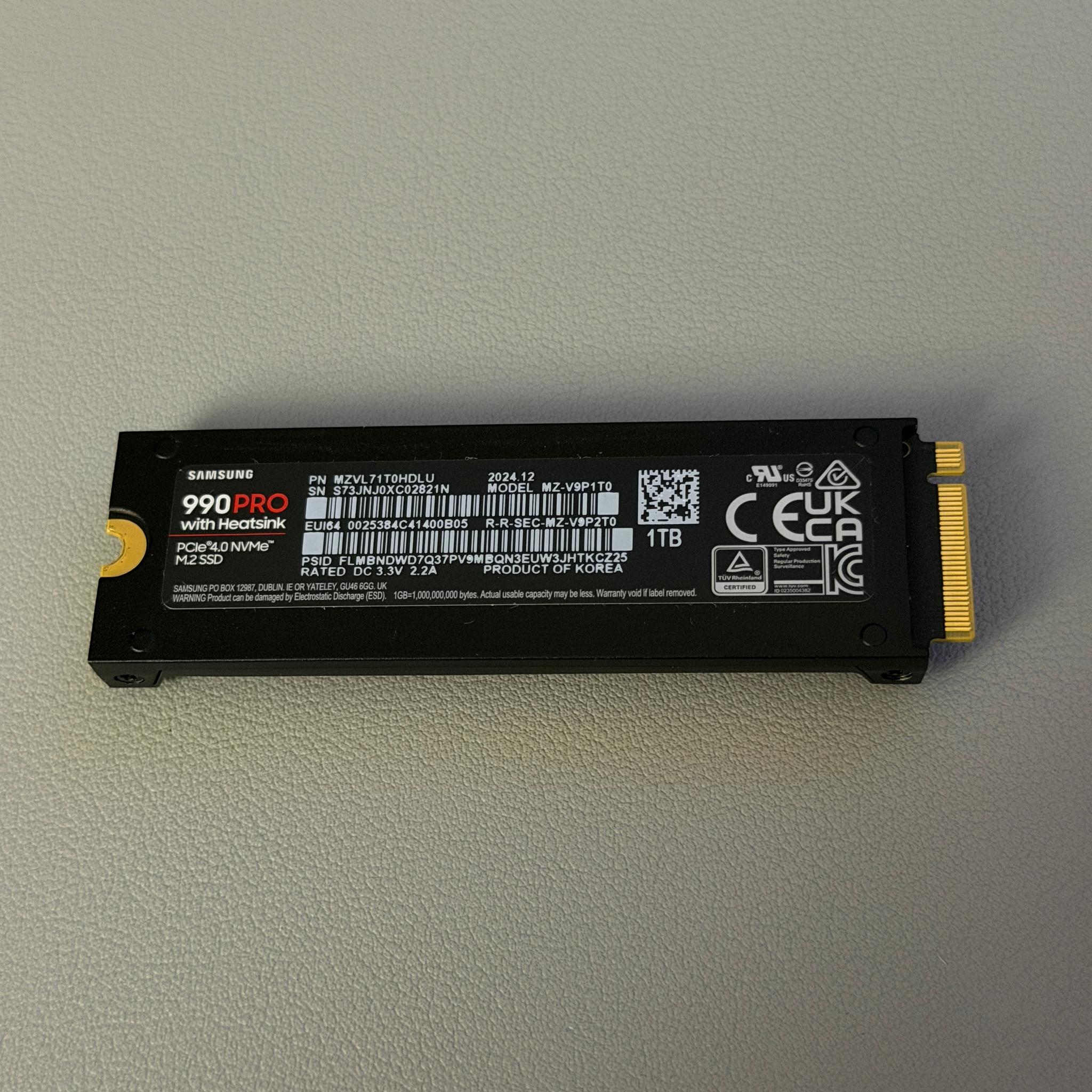 990 Pro 1TB SSD