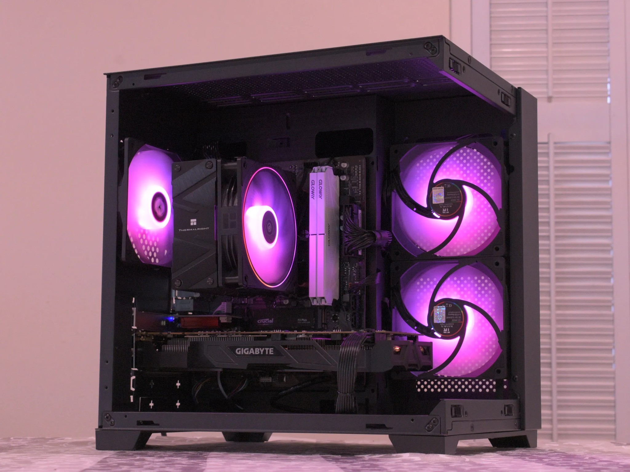 🎮Budget Gamer🎮 Ryzen 5 3600 | GTX 1070 8GB | 16GB DDR4 | 1TB nVME SSD | 1080p Black Gaming PC RGB