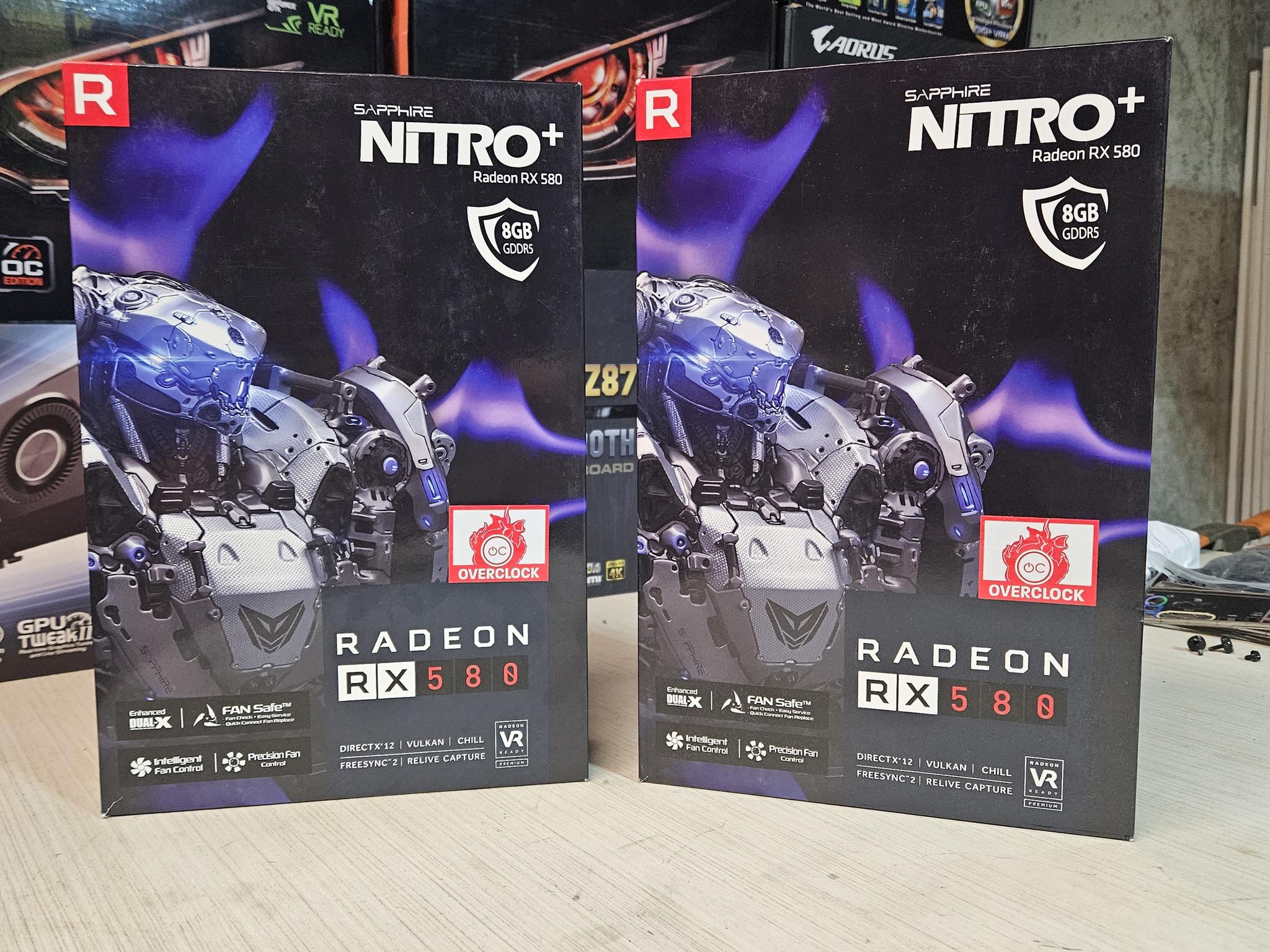 RX580 8GB Sapphire Nitro+
