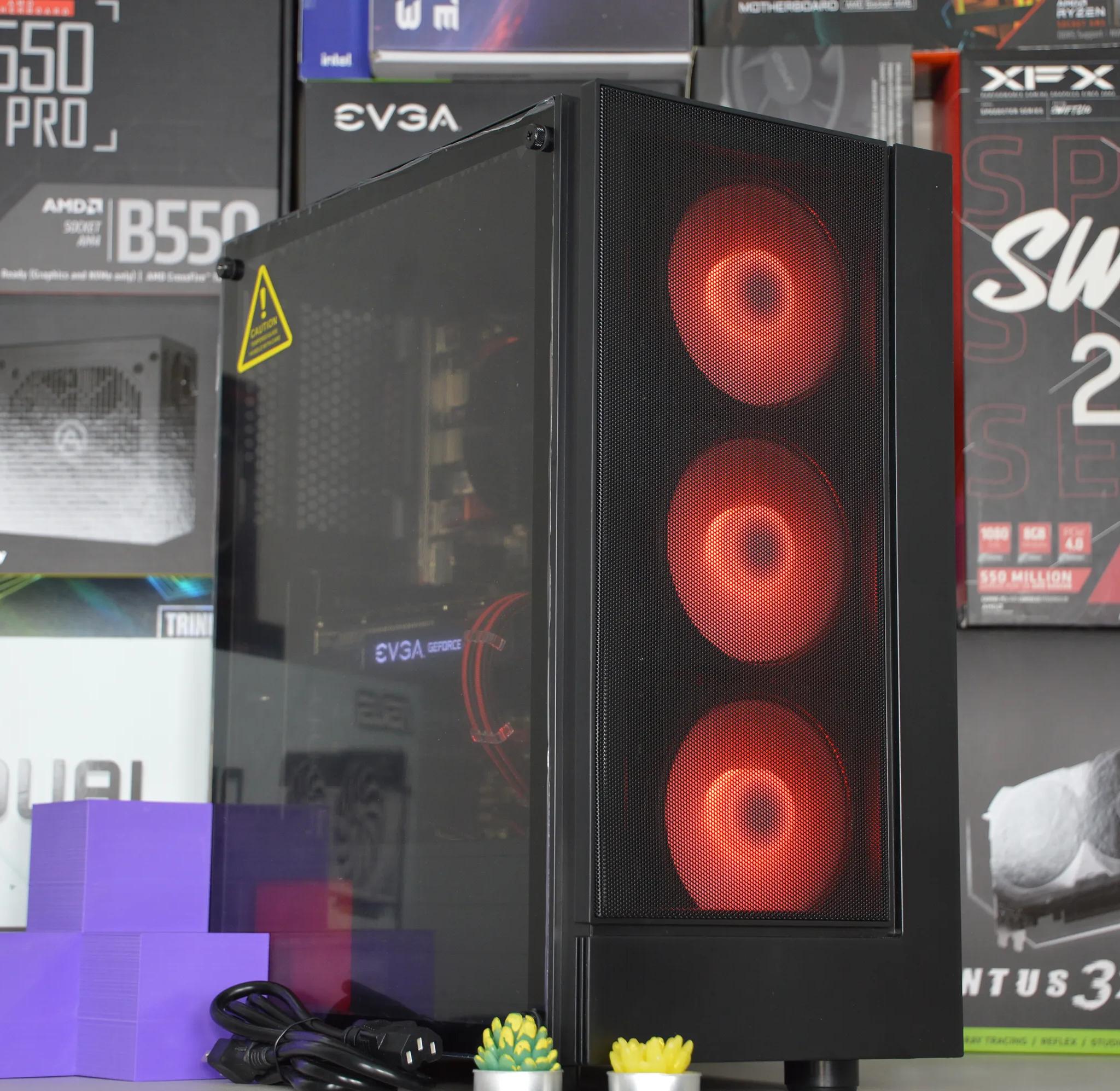 🥊🥊| GTX 1060 3GB | INTEL i5-4690K | 16GB RAM | 512GB NVME SSD | Crimson Punisher |