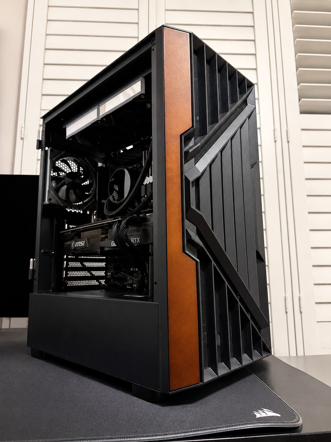 High-End Gaming PC | RTX 3080 Ti | Ryzen 9 5900XT | Wood Panel