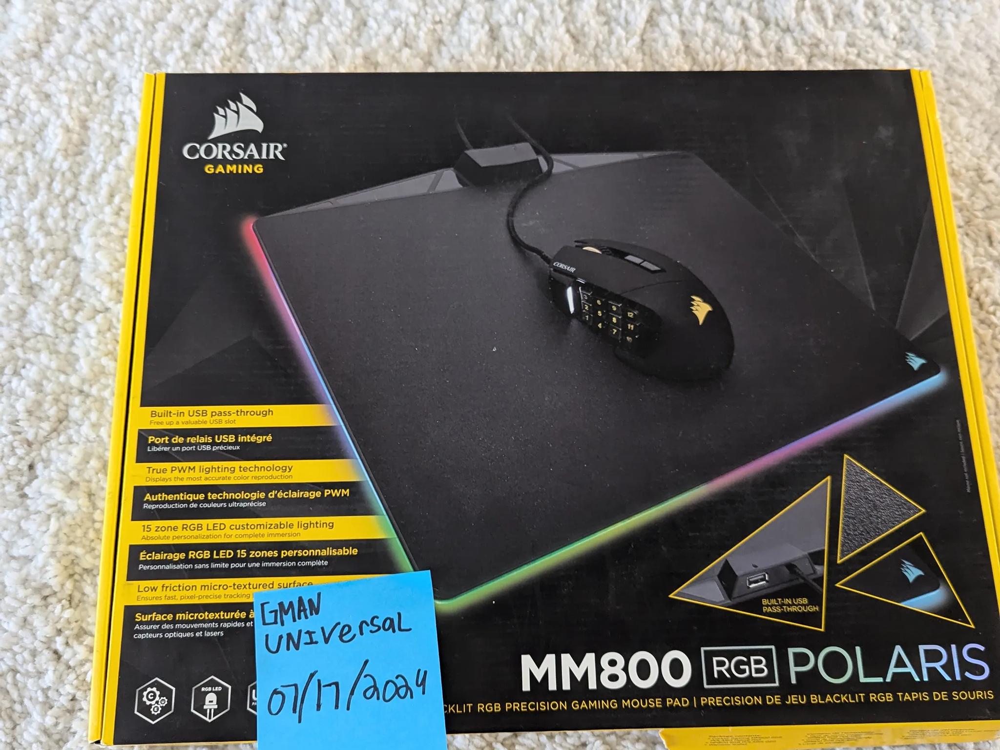 Corsair MM800 Polaris RGB Mouse Pad
