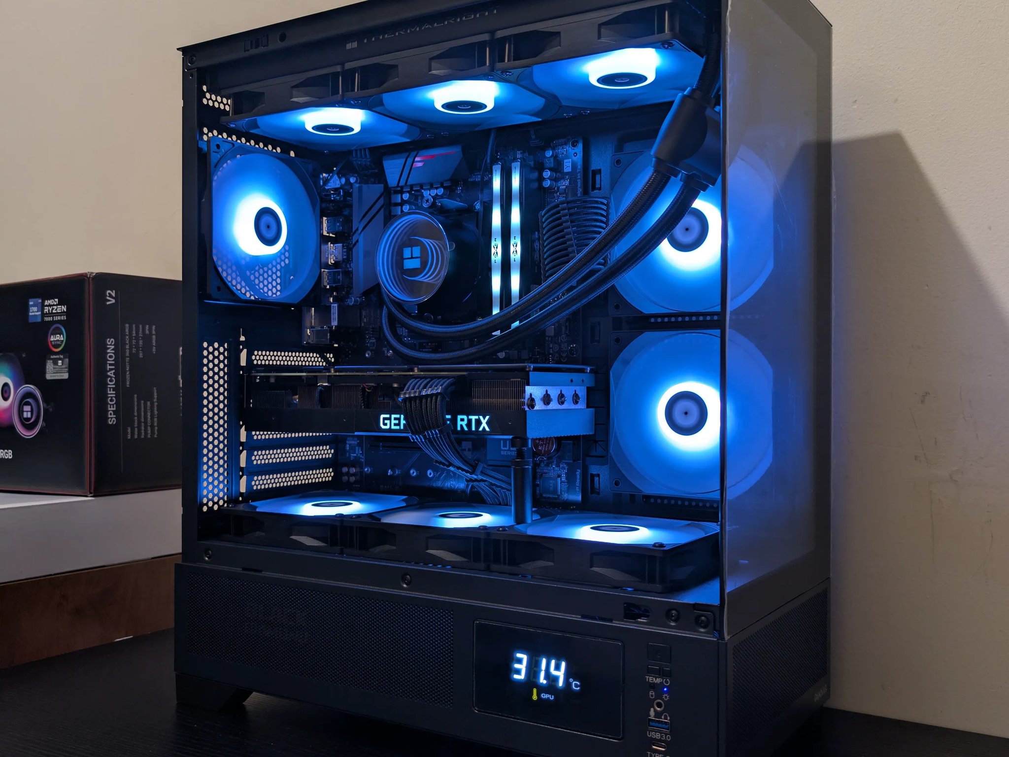 🐦‍⬛ 1440p Gaming Beast | RTX 3080 | Ryzen 7 5800X | 1TB SSD | 32GB RAM | WiFi & Bluetooth 🐦‍⬛