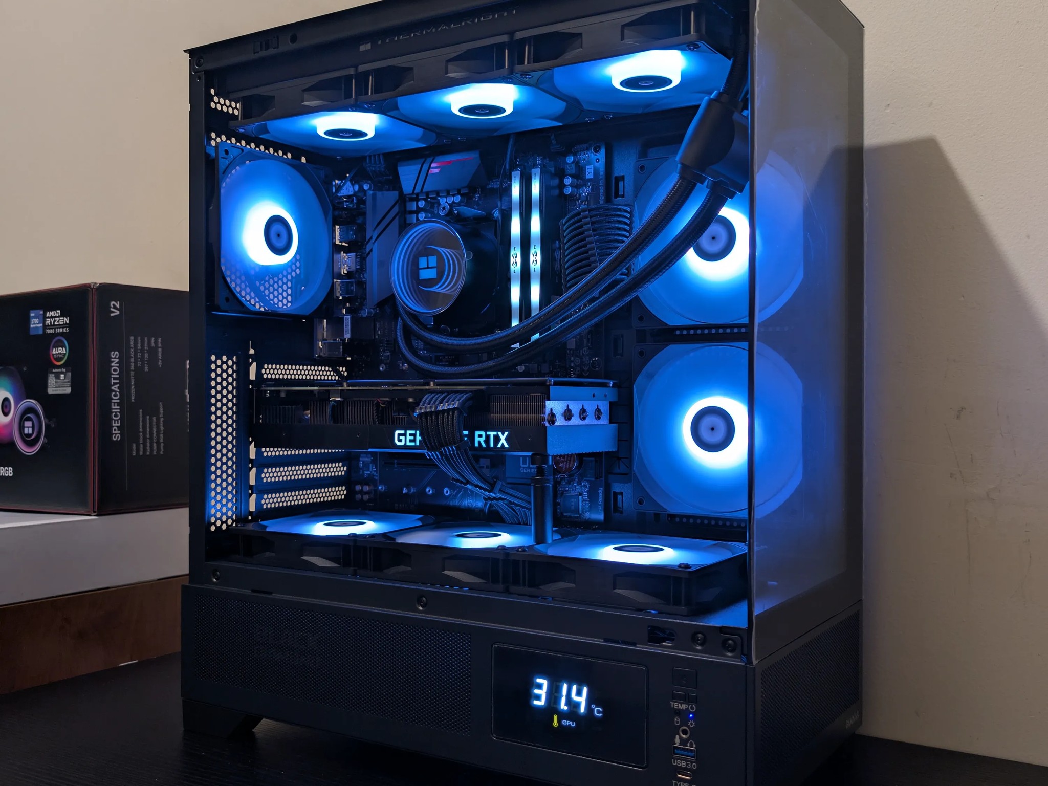 🐦‍⬛ 1440p Gaming Beast | RTX 3080 | Ryzen 7 5800X | 1TB SSD | 32GB RAM | WiFi & Bluetooth 🐦‍⬛