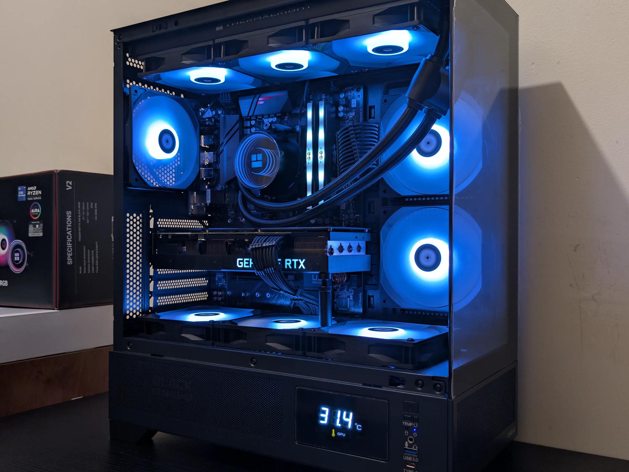 🐦‍⬛ 1440p Gaming Beast | RTX 3080 | Ryzen 7 5800X | 1TB SSD | 32GB RAM | WiFi & Bluetooth 🐦‍⬛
