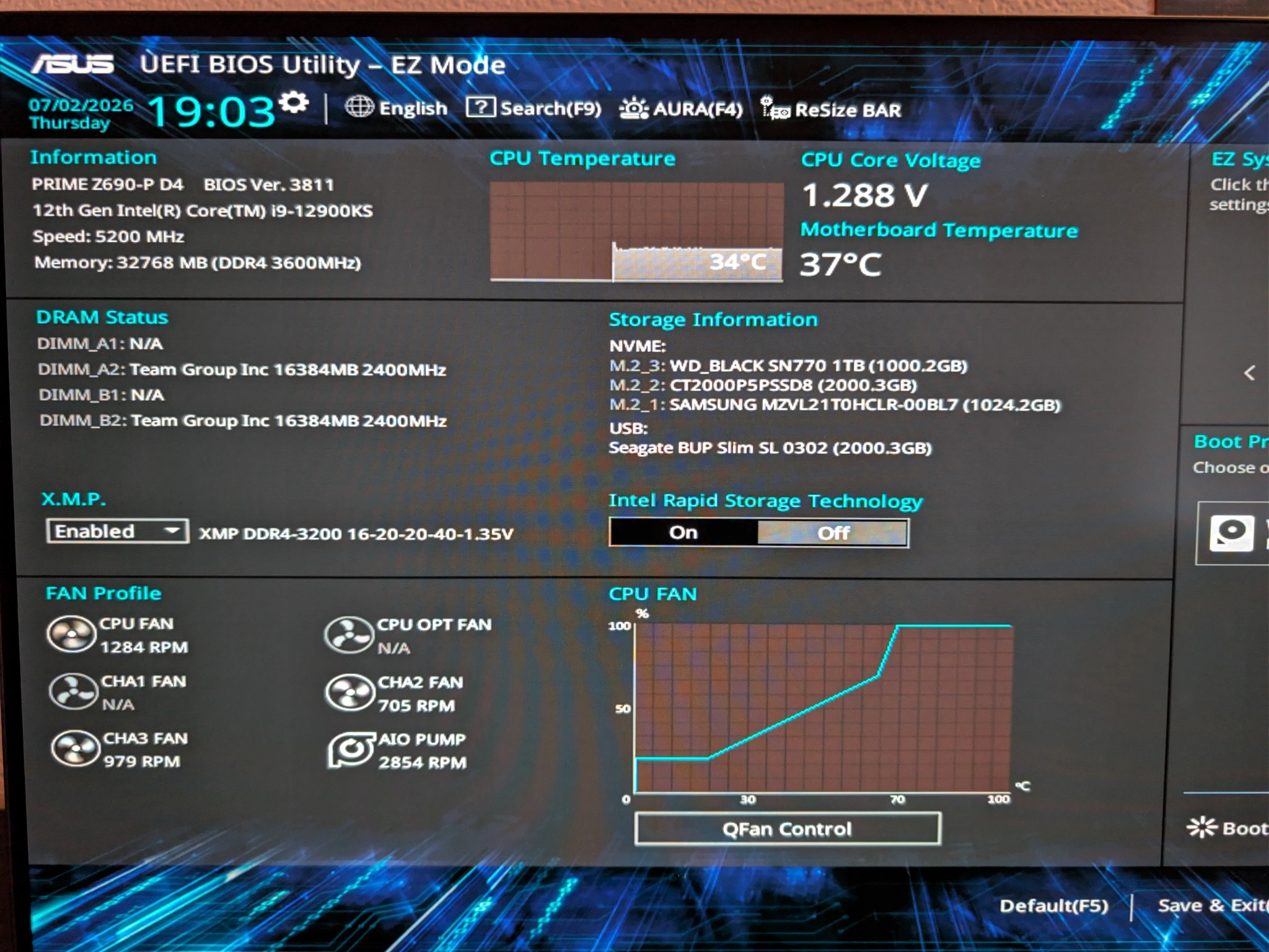 Intel i9-12900KS + ASUS Z690 + 32GB DDR4 + WiFi 6E- Ready to Build Combo - King of Alder Lake