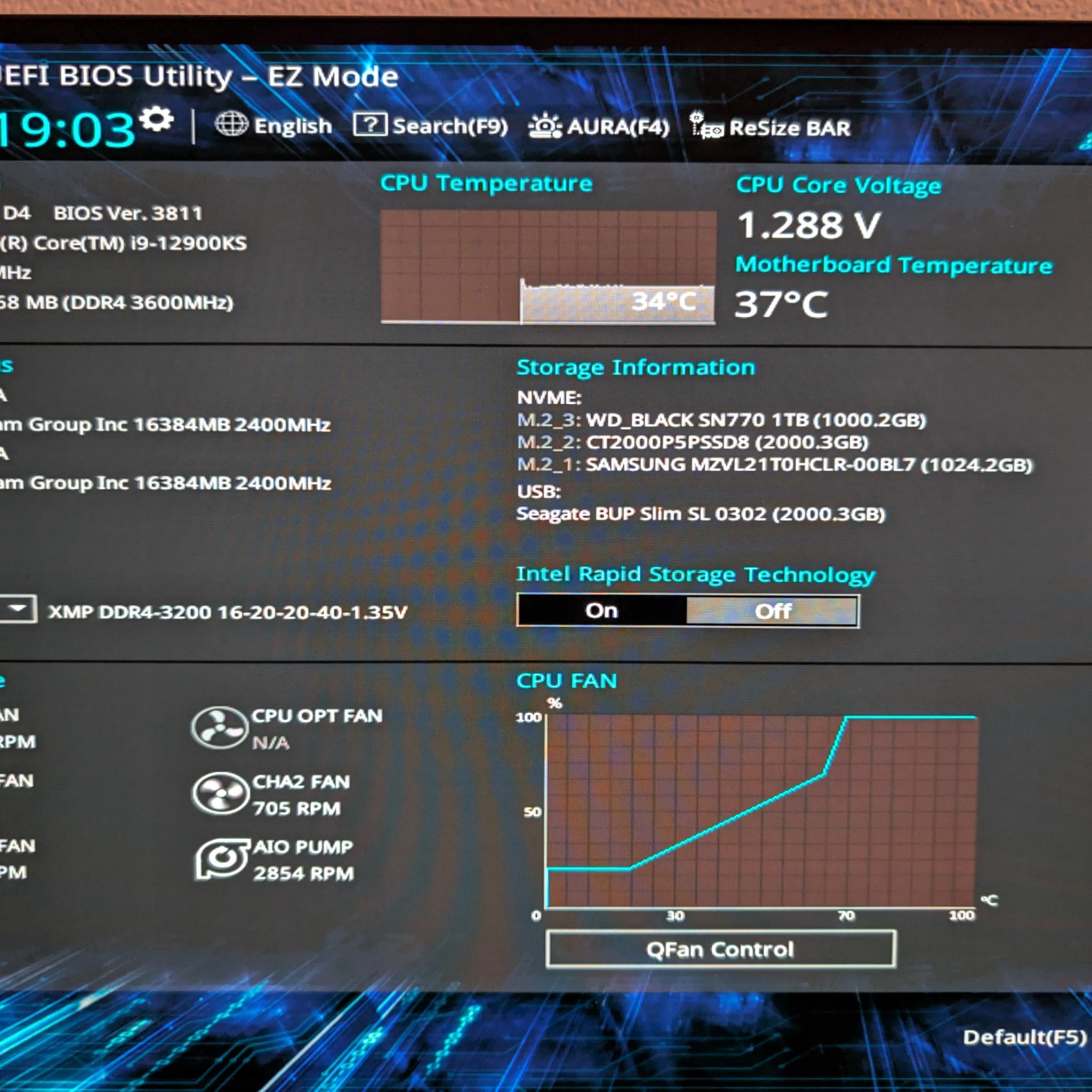 Intel i9-12900KS + ASUS Z690 + 32GB DDR4 + WiFi 6E- Ready to Build Combo - King of Alder Lake