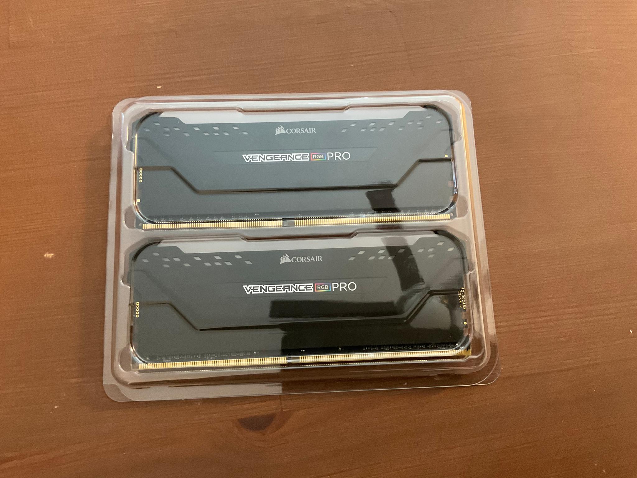 Like New! Corsair Vengeance RGB PRO 32GB (2x16) 3600MHz CL18 (AMD-Optimized)