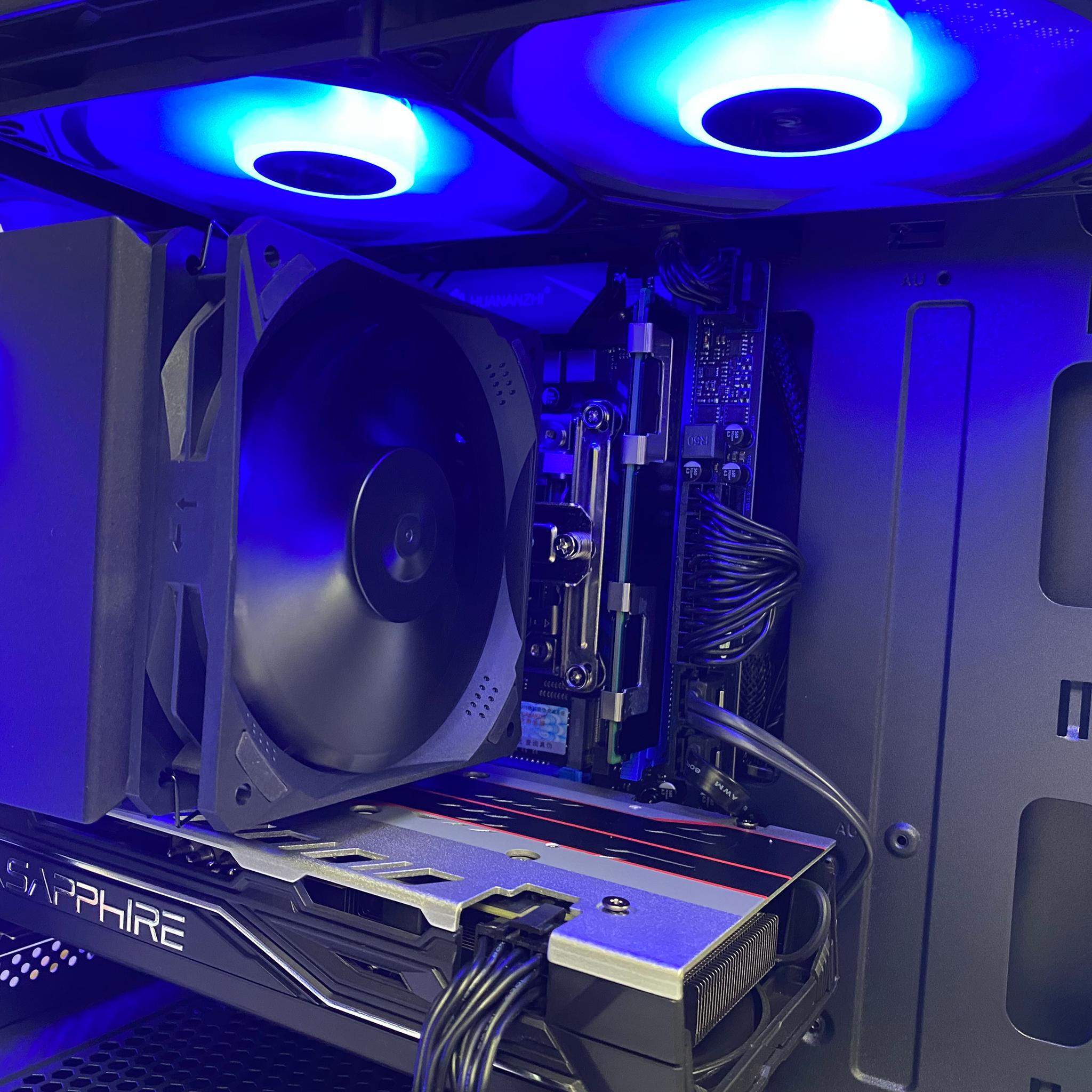 RX 580 - Xeon (12 Cores - 24 Threads) -🌟 "Black Edition Gaming Rig" 🌟