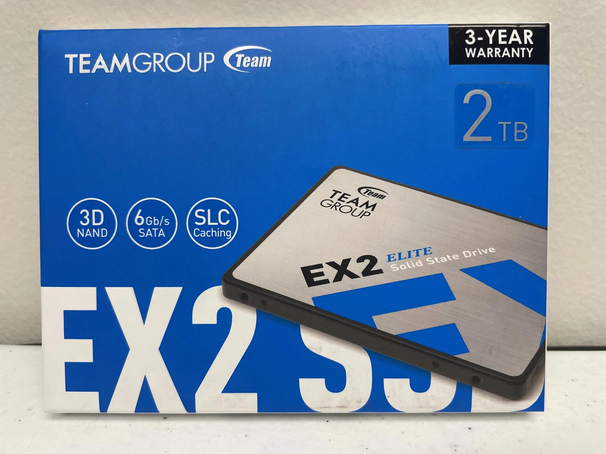 NEW TeamGroup 2TB EX2