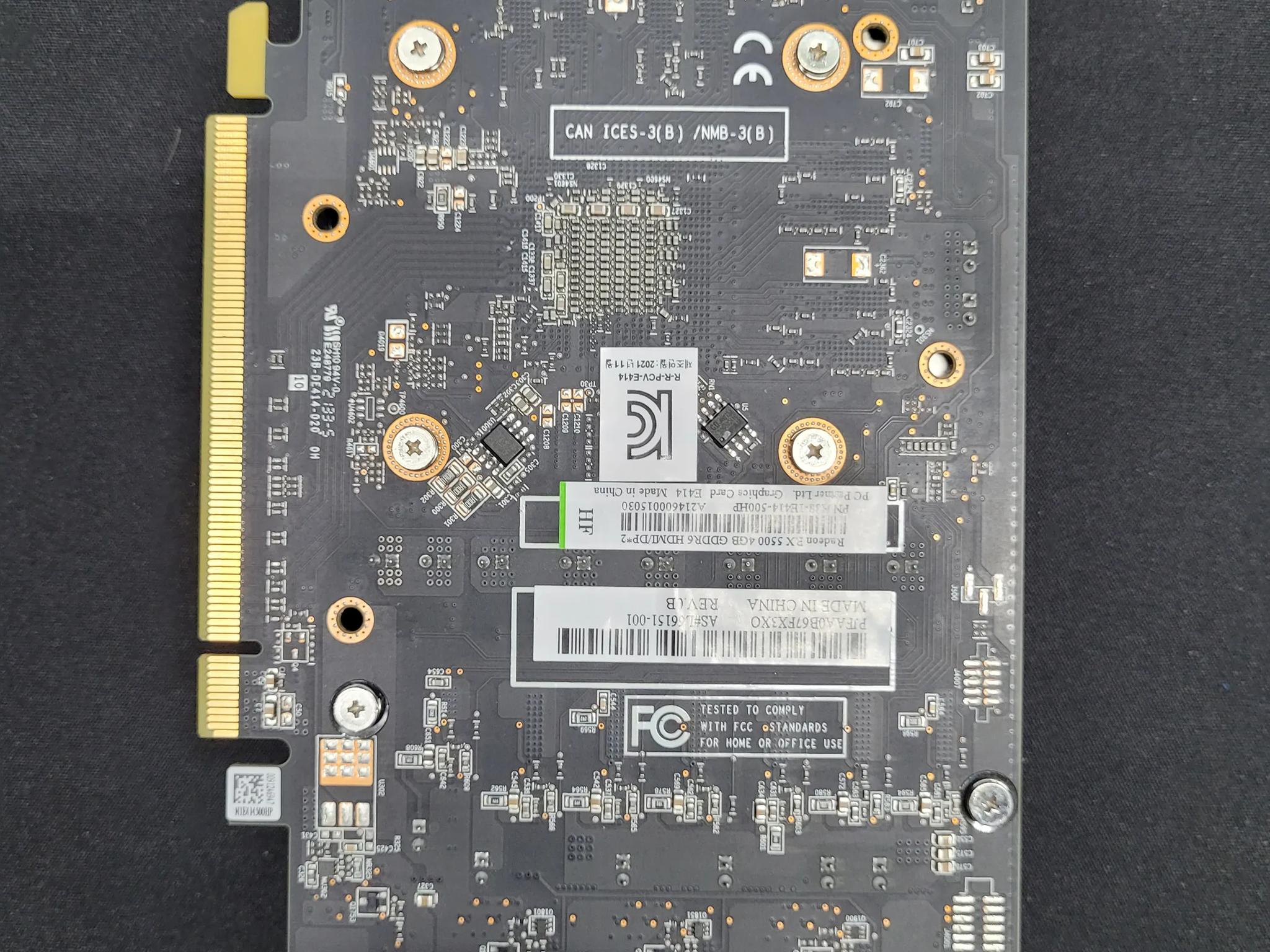 AMD Radeon RX 5500 4gb