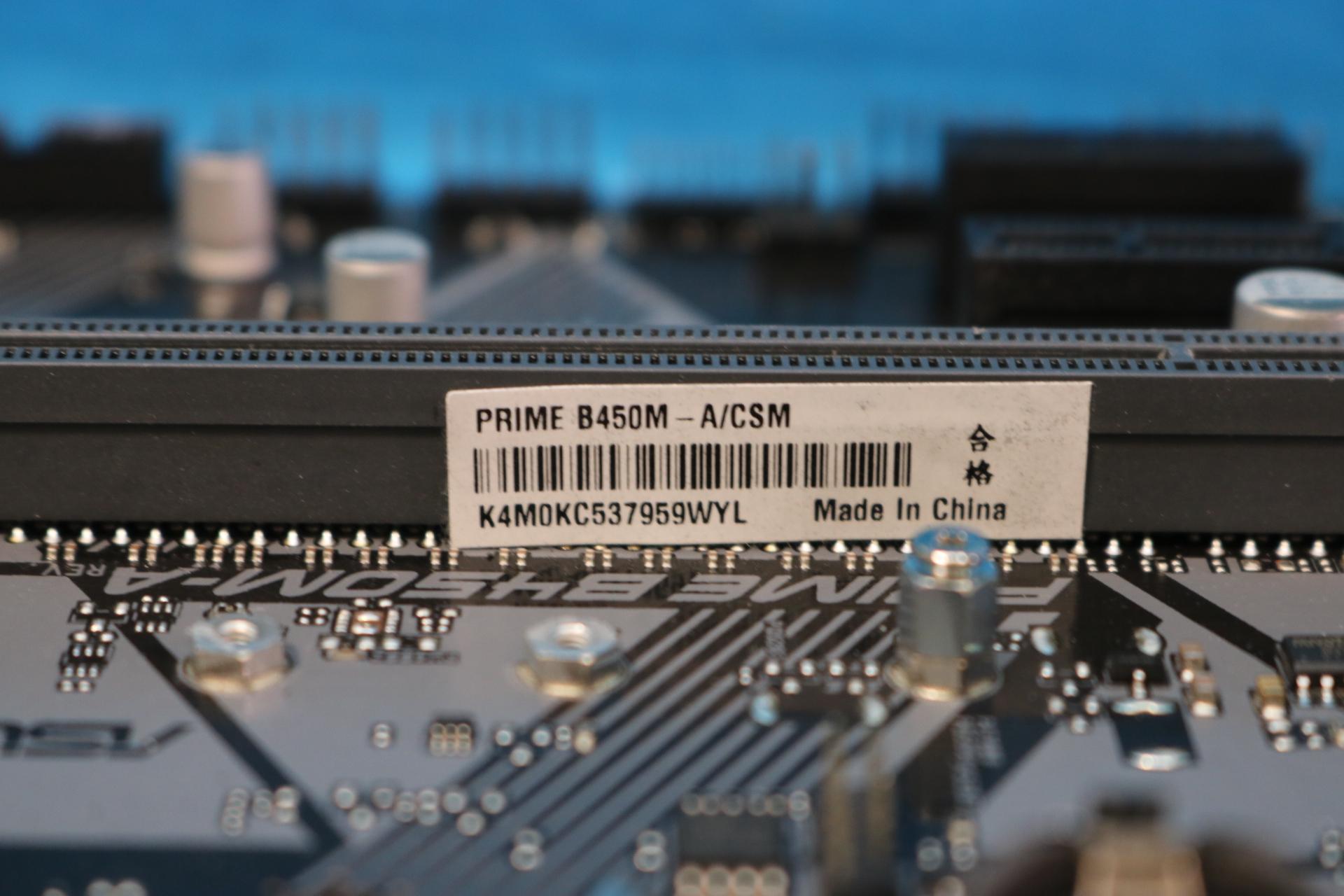 ASUS Prime B450M-A AMD Socket AM4 DDR4 MicroATX Desktop Motherboard & I/O Shield - 4187981488