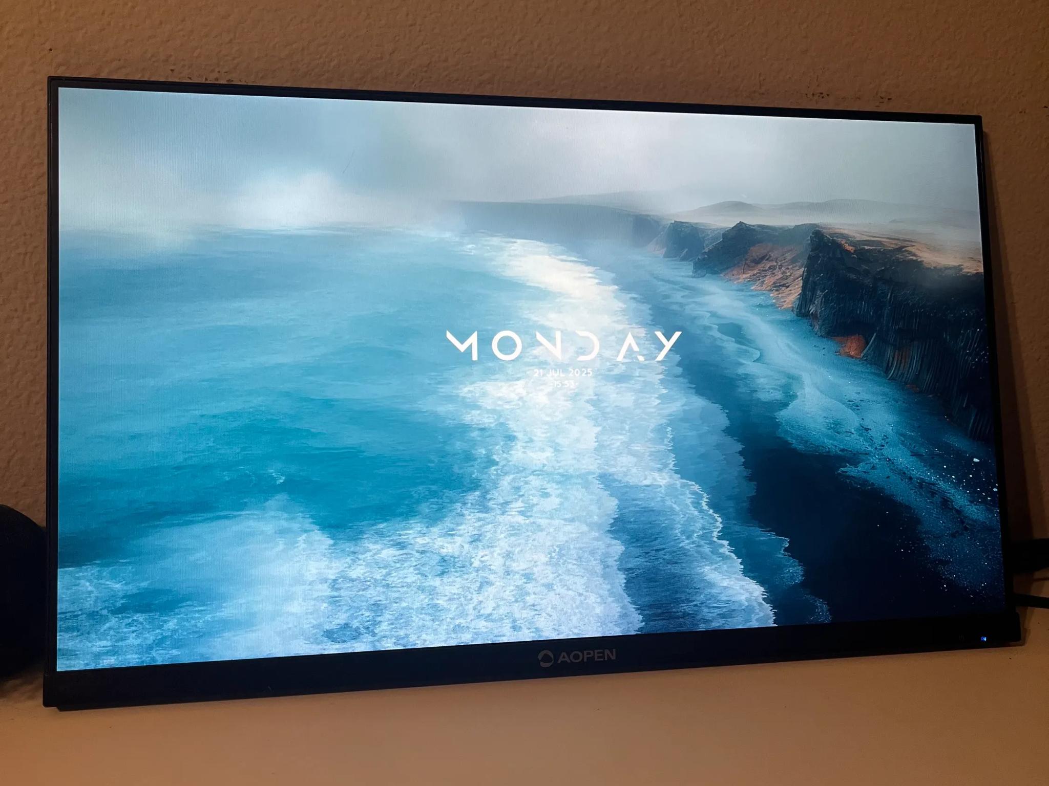 AOPEN 24" Full HD IPS Monitor (No Stand) – 75Hz, HDMI + Power Cable 🔴GOOD VALUE🔴
