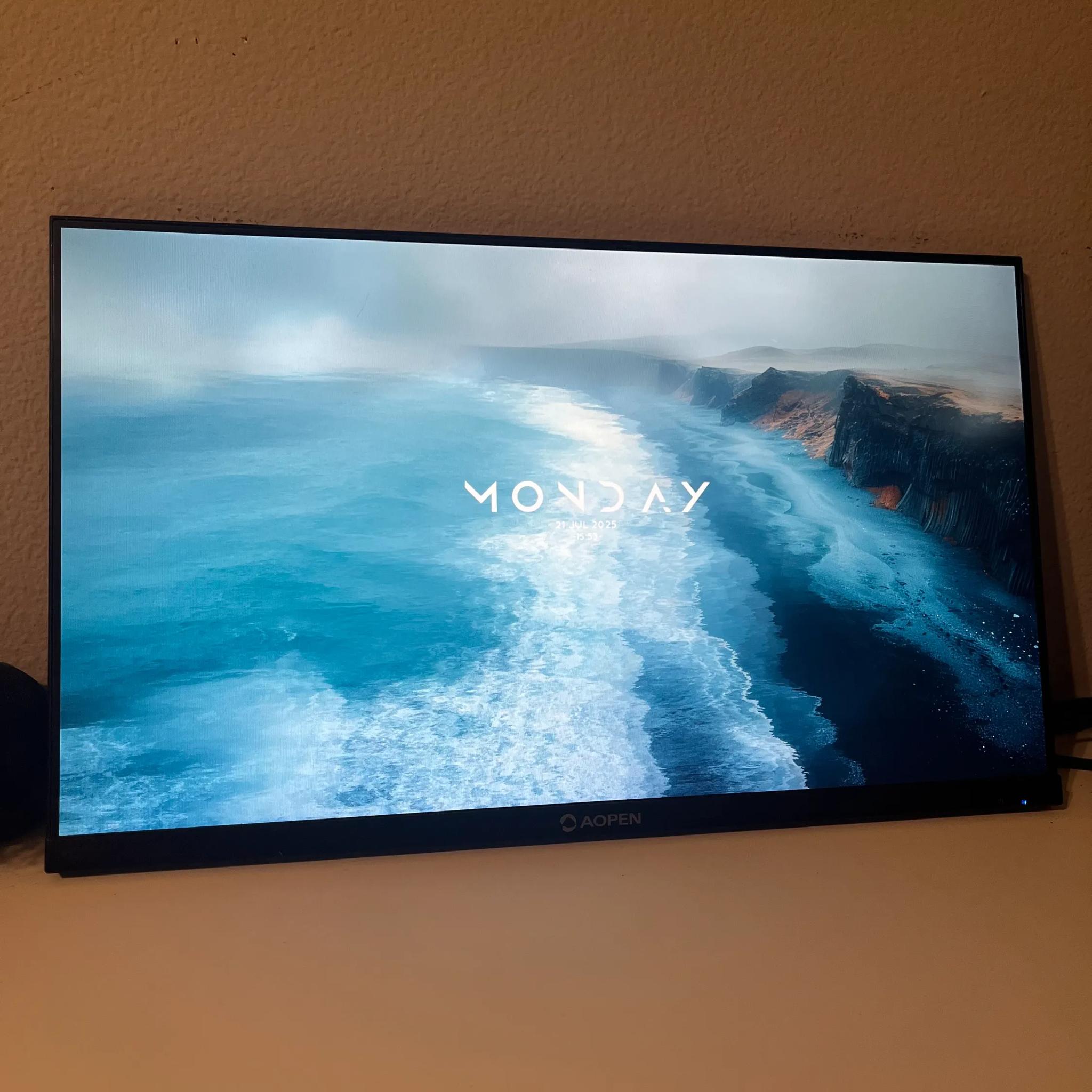 AOPEN 24" Full HD IPS Monitor (No Stand) – 75Hz, HDMI + Power Cable 🔴GOOD VALUE🔴