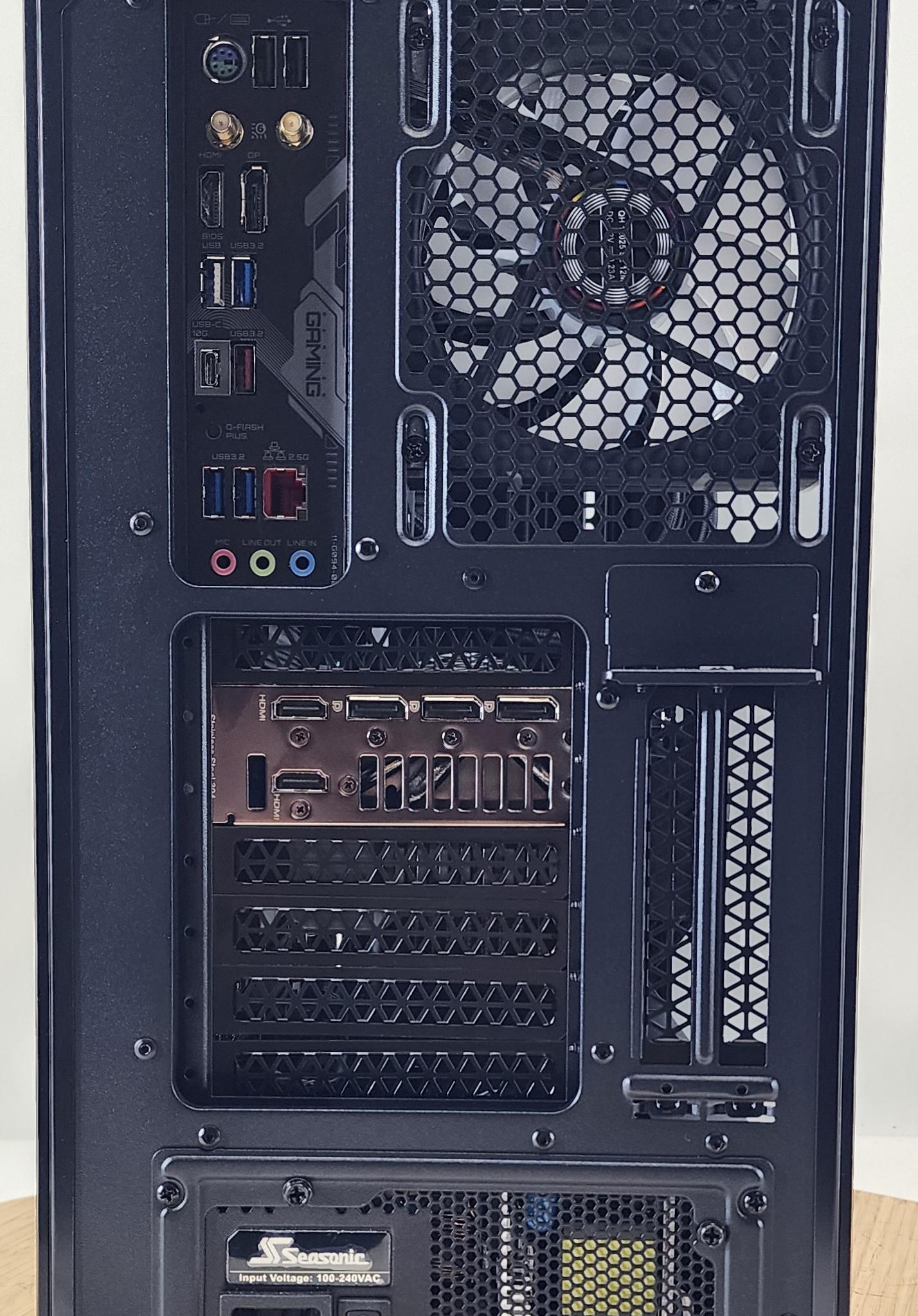 Gaming PC Ryzen 7 7700 32GB RAM 2TB SSD RTX 4080 SUPER 16GB Windows 11 Computer