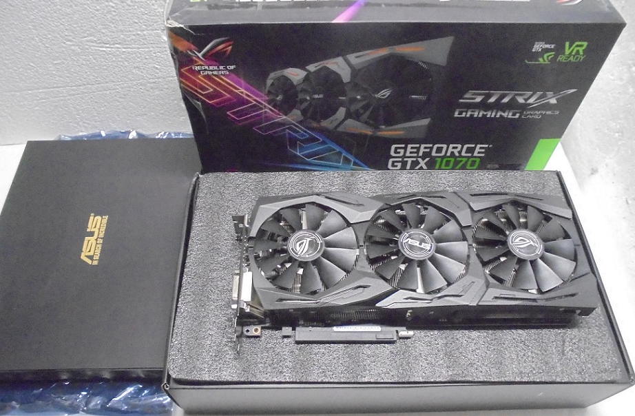 ASUS ROG STRIX-GTX1070-O8G-GAMING/CLEAN/TESTED/PERFECT/CONDITION