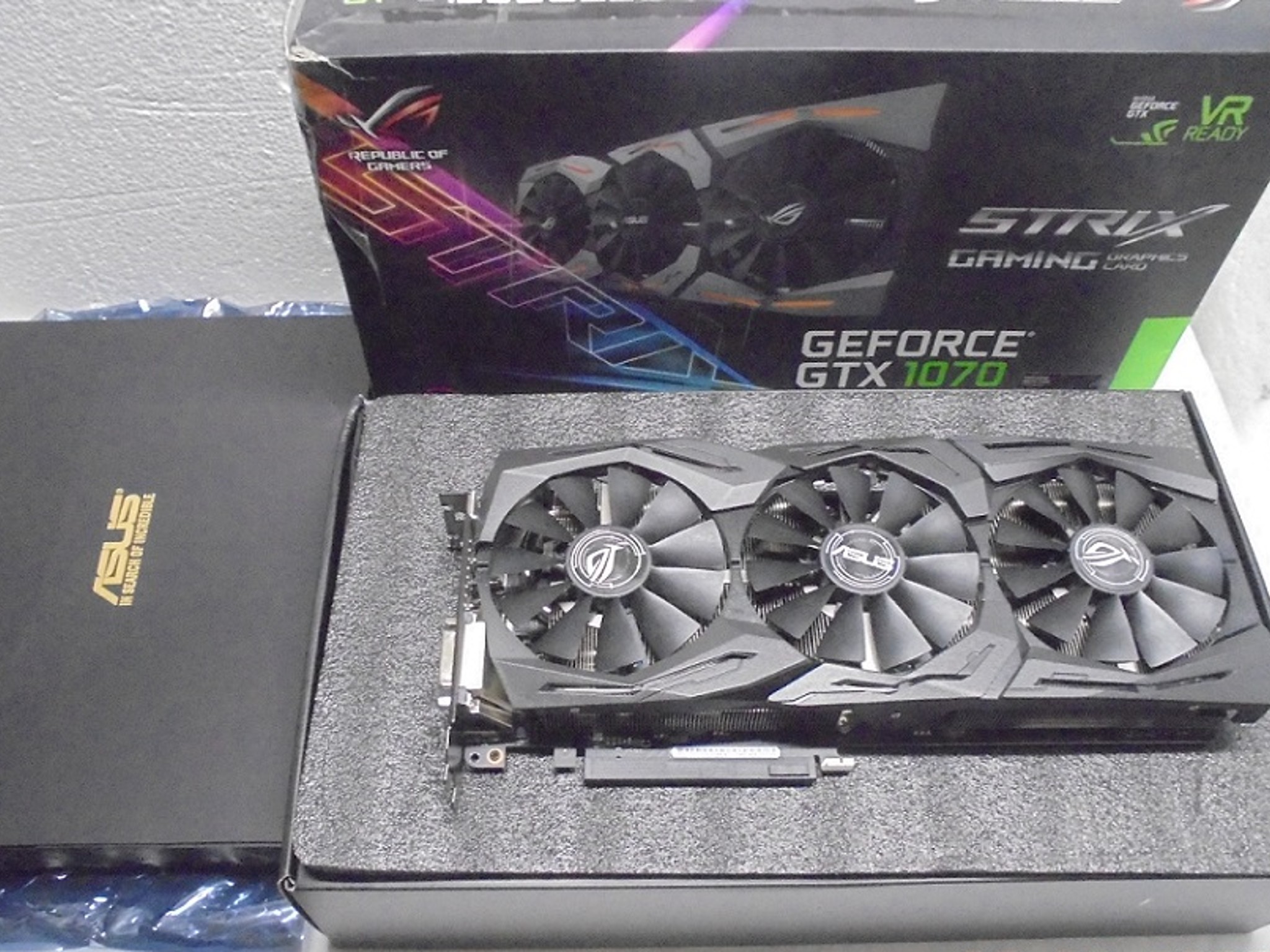 ASUS ROG STRIX-GTX1070-O8G-GAMING/CLEAN/TESTED/PERFECT/CONDITION
