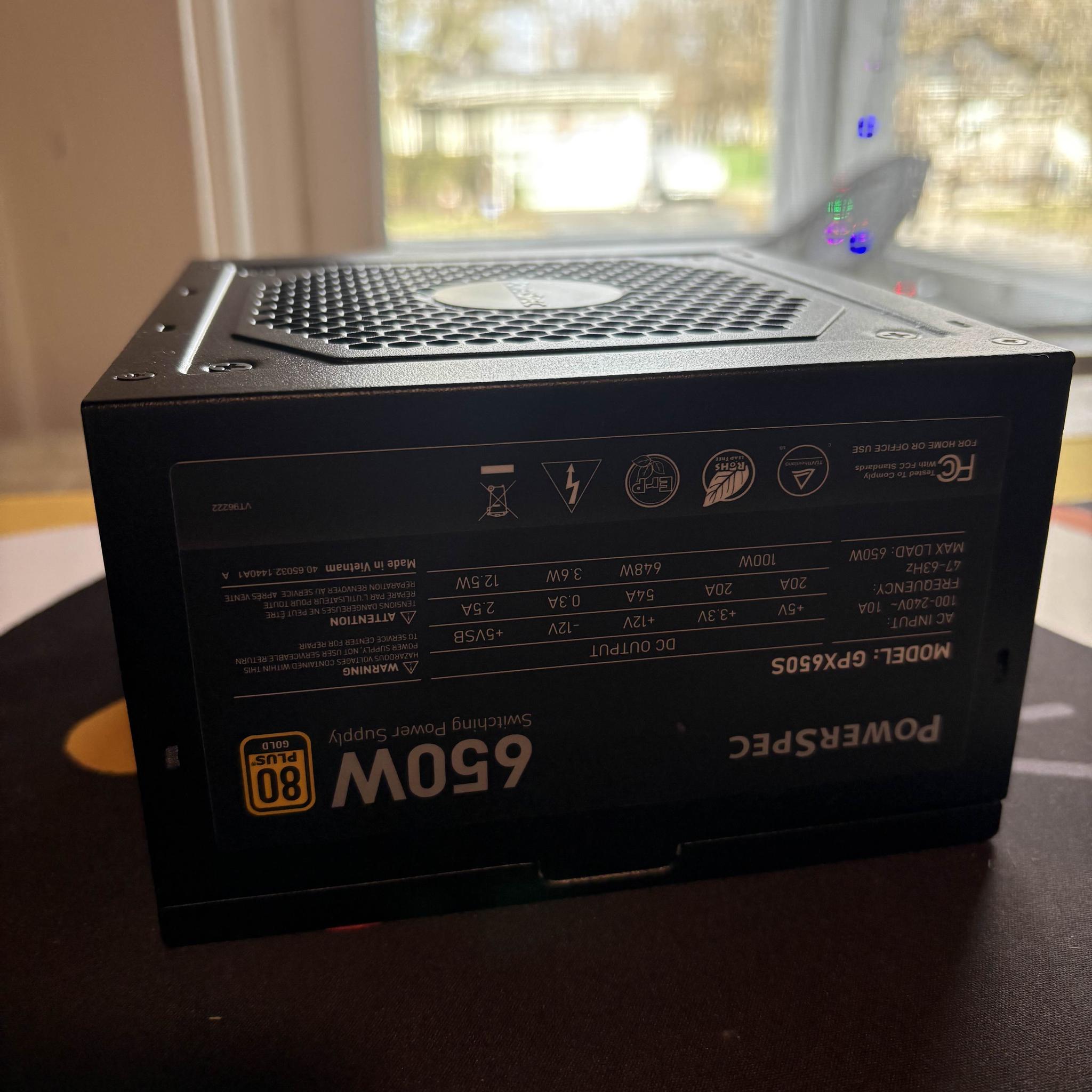 Powerspec 650W GOLD - FULLY Modular