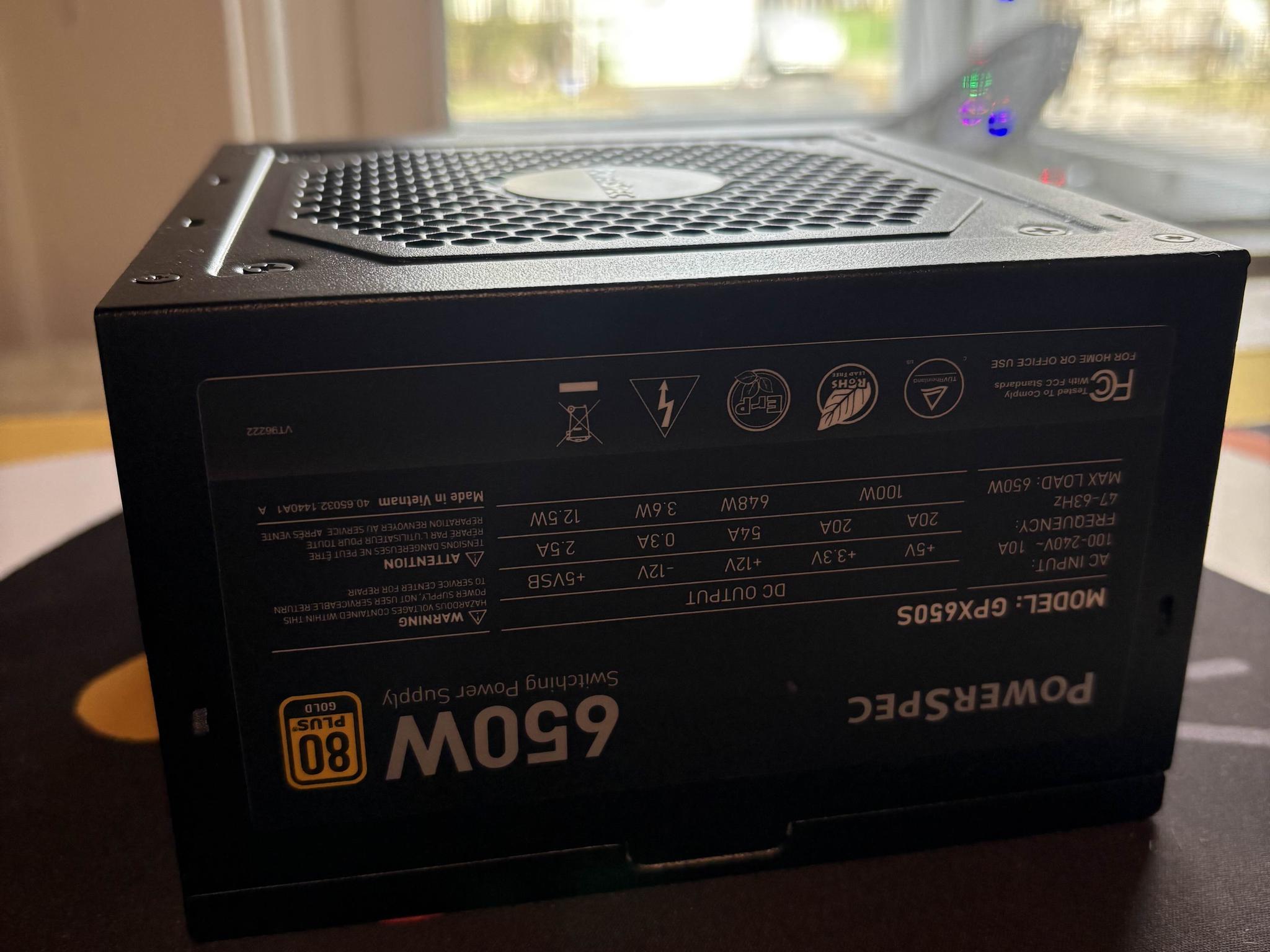Powerspec 650W GOLD - FULLY Modular