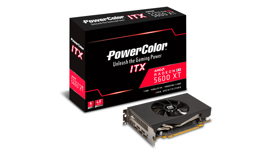 PowerColor Radeon RX 5600 XT ITX 6GB Graphics Card