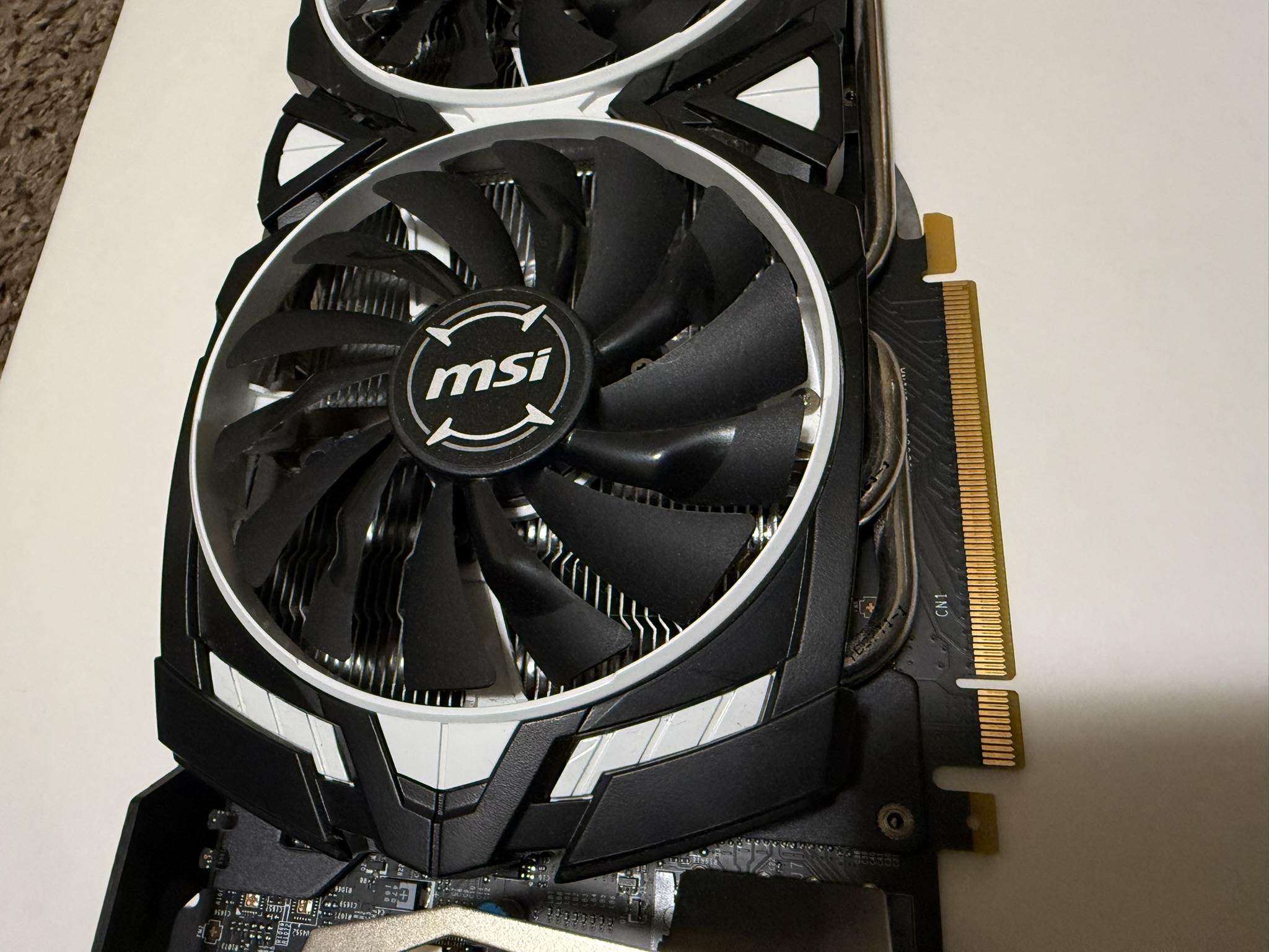 MSI GeForce GTX 1070 ARMOR 8G OC – GDDR5 Graphics Card