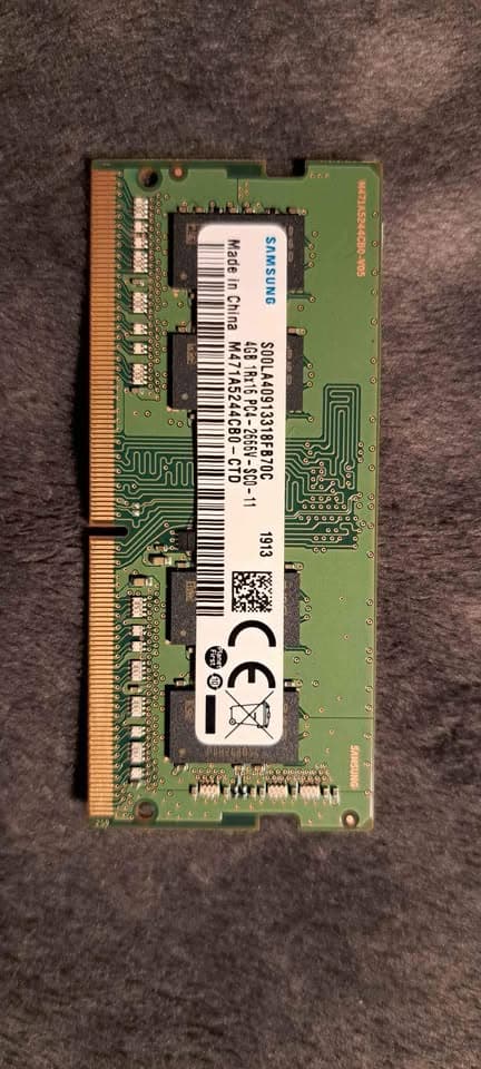 PC4-2666 Samsung 4GB Laptop Ram