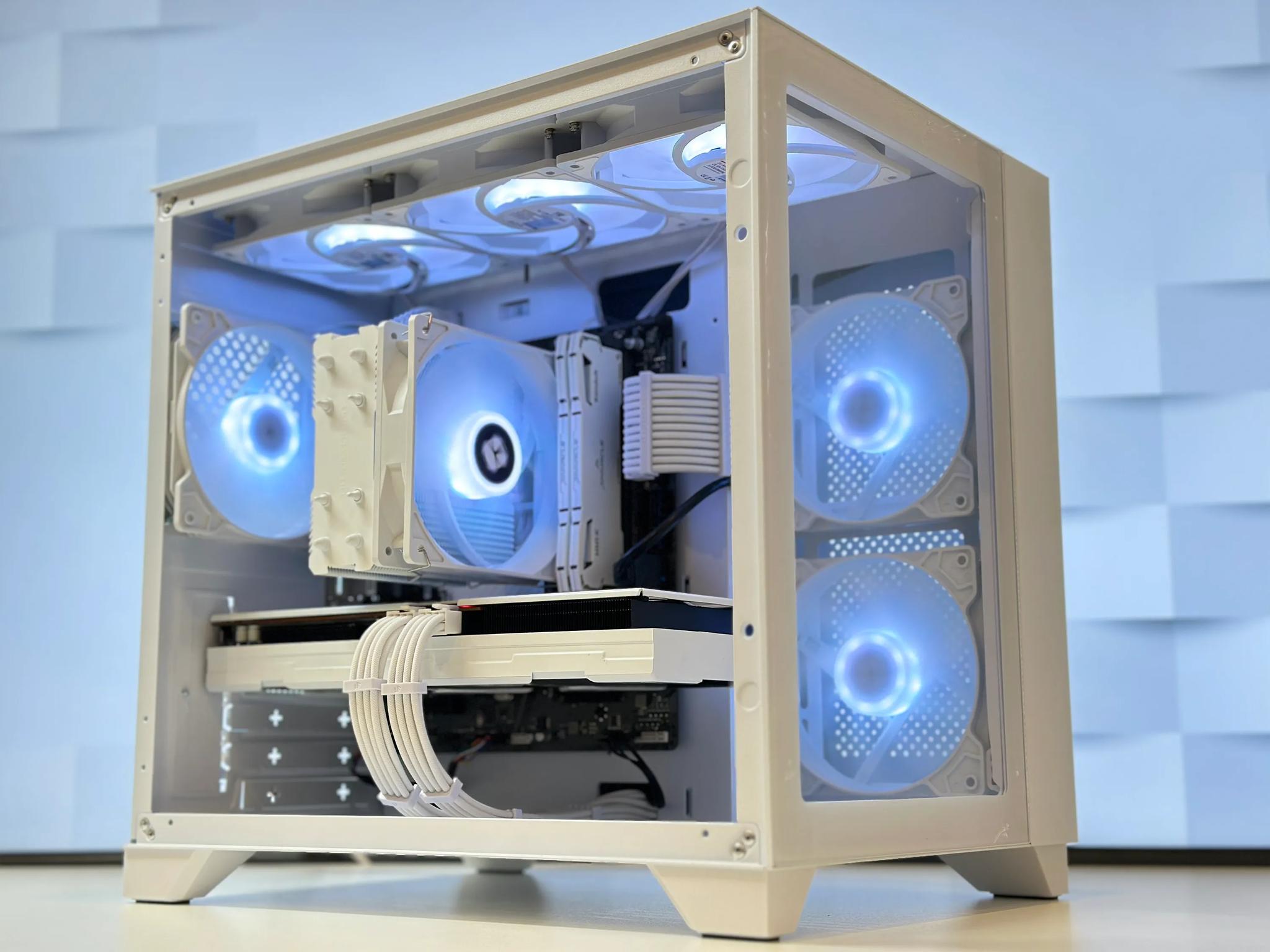 🤍🏔️Alaska🏔️❄️Gaming PC❄️AMD RX VEGA 56 8GB❄️Intel 12100F❄️16GB DDR4❄️1TB NVME SSD