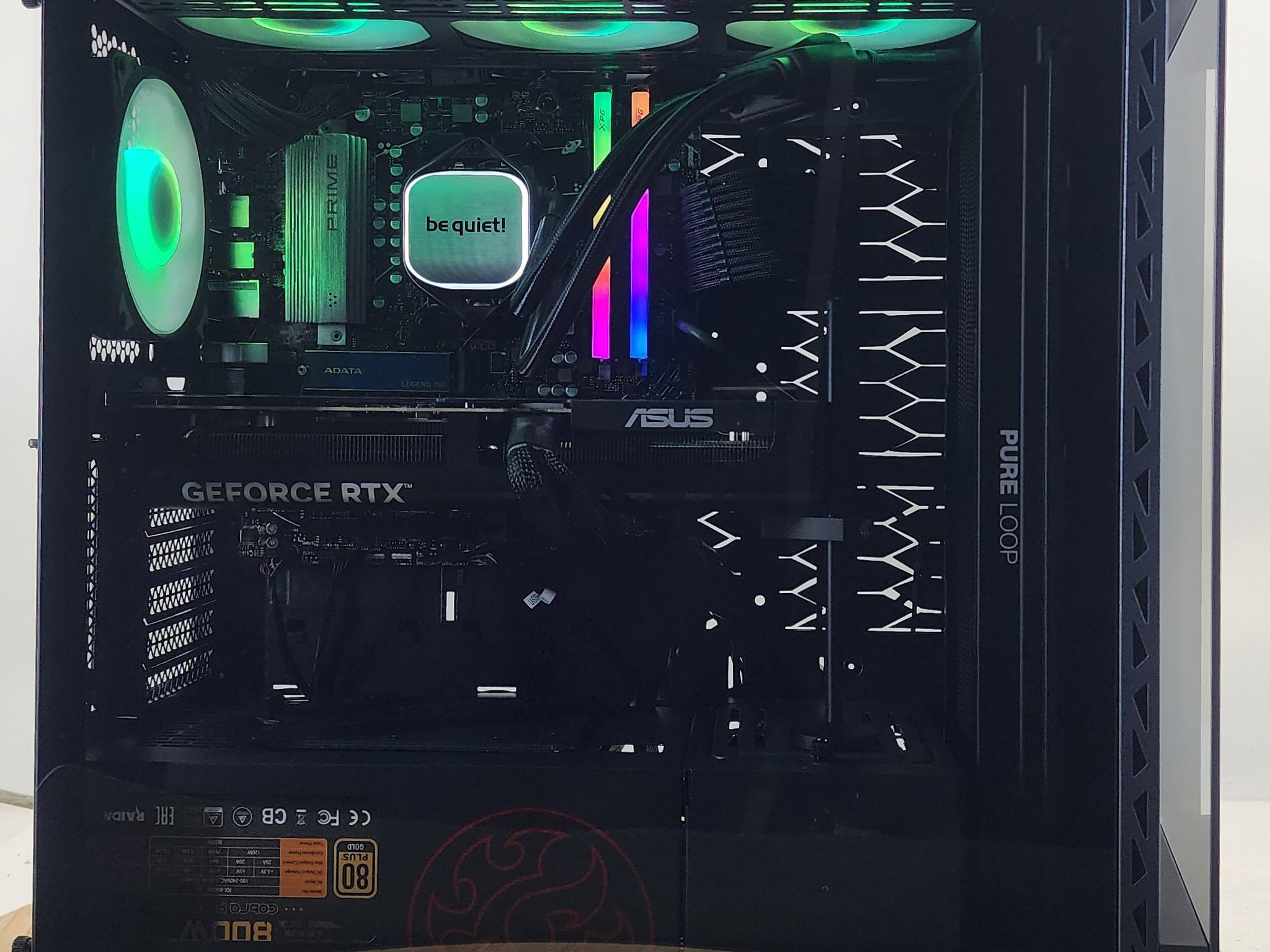 Gaming PC Ryzen 5 9600X 32GB RAM 1TB SSD RTX 5070 12GB Windows 11 Computer
